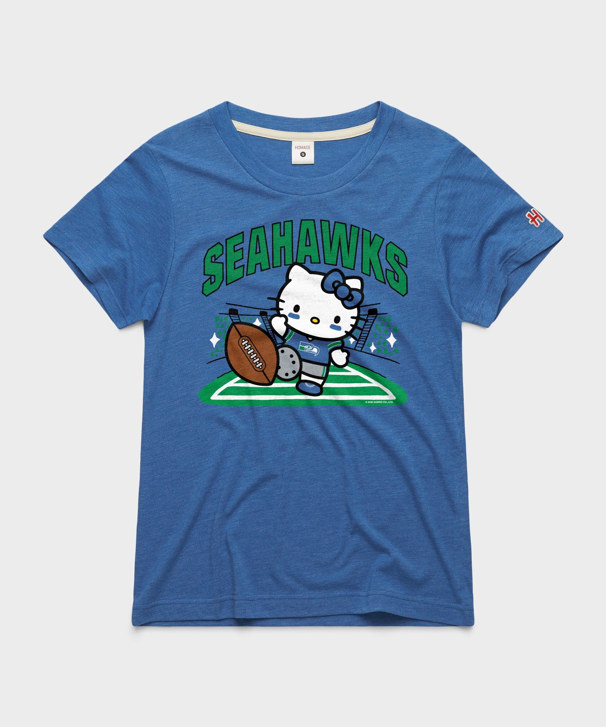 Women's Hello Kitty x Seattle Seahawks Retro Kickoff