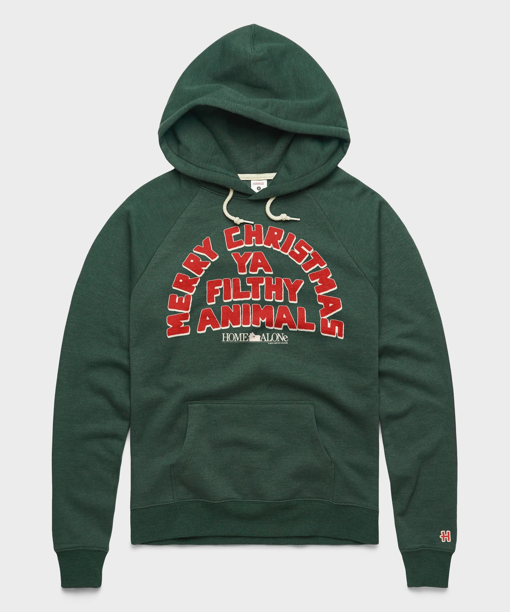 Women's Home Alone Merry Christmas Ya Filthy Animal Hoodie