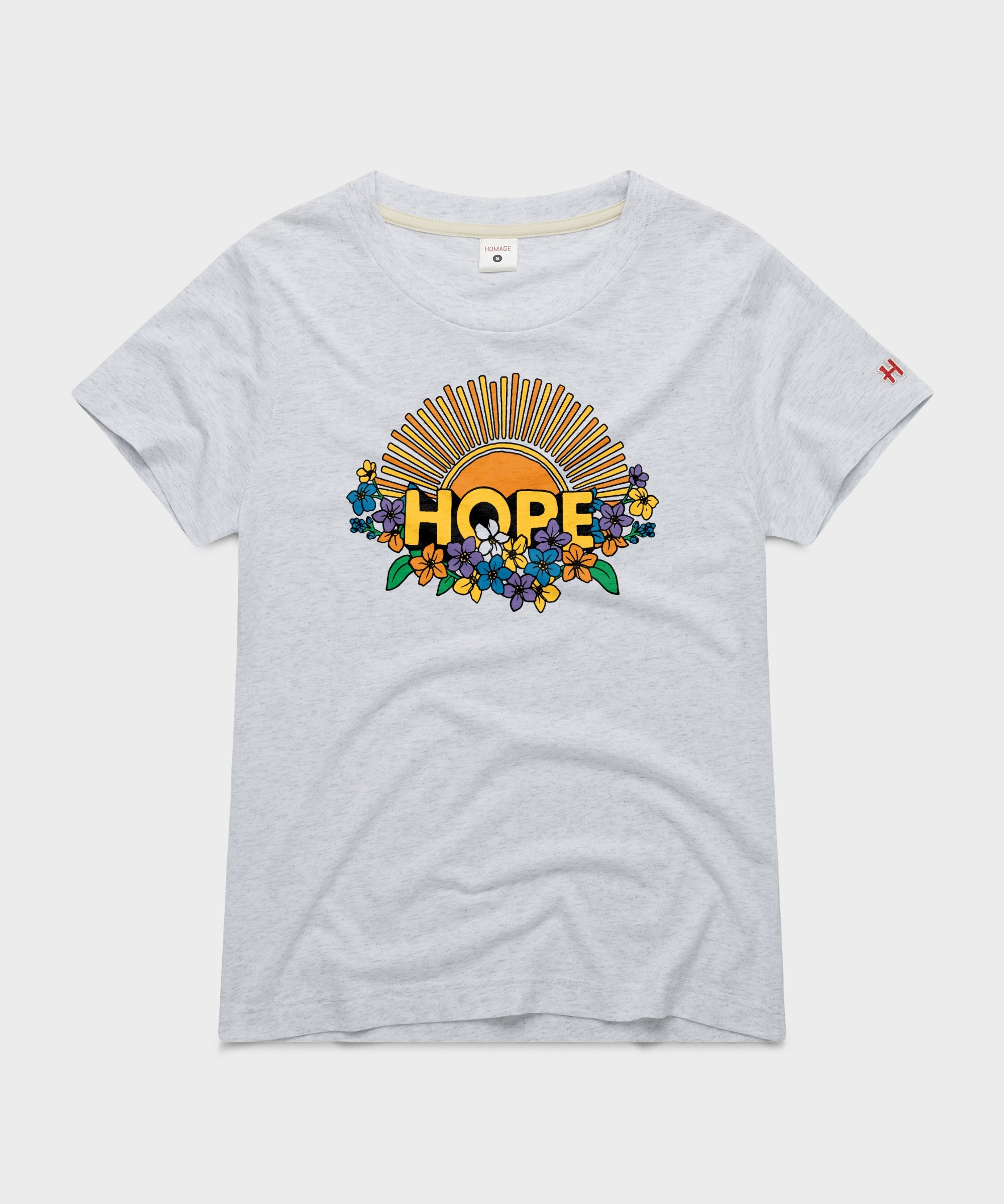 Women's Hope Sun And Flowers