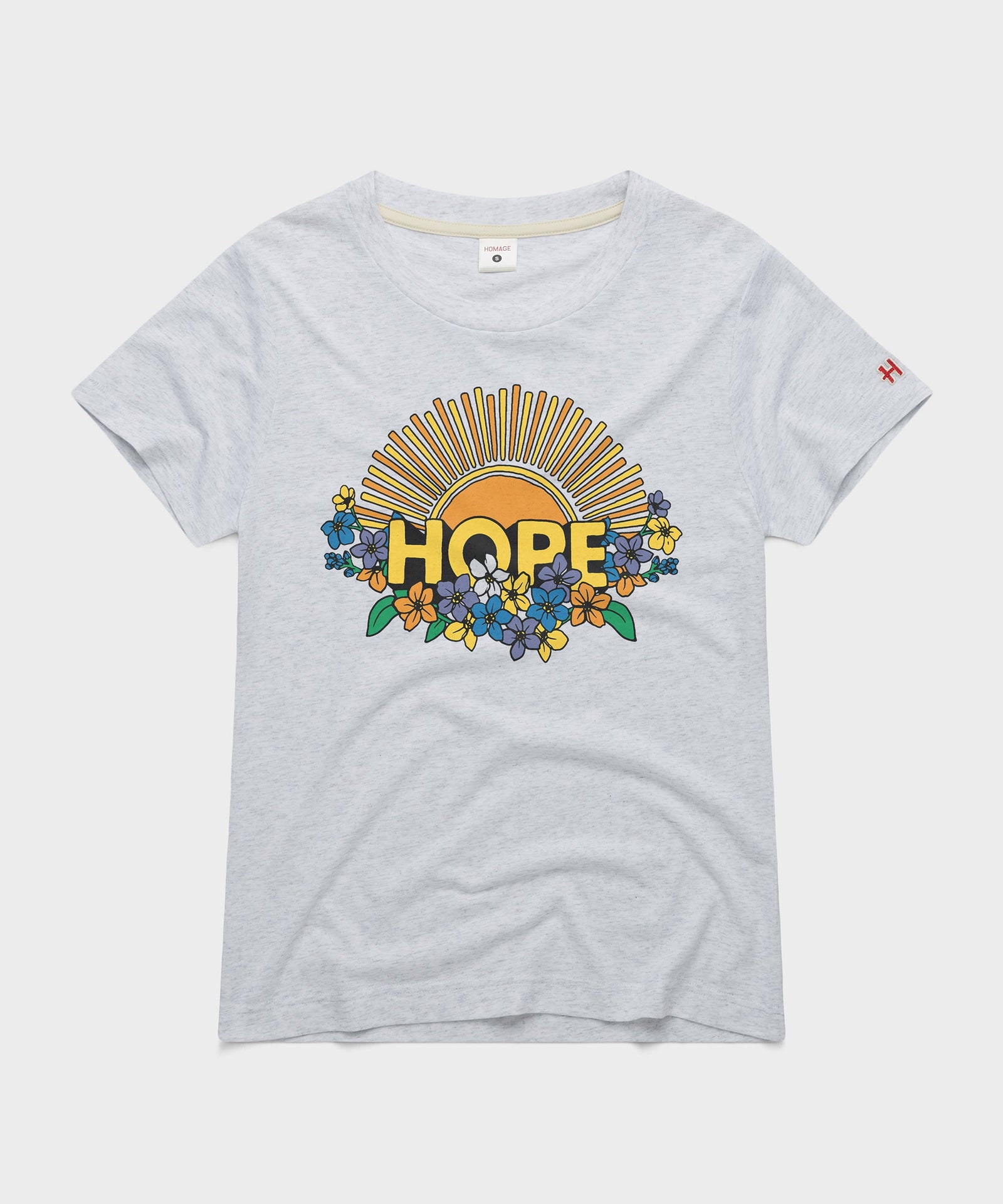 Women's Hope Sun And Flowers