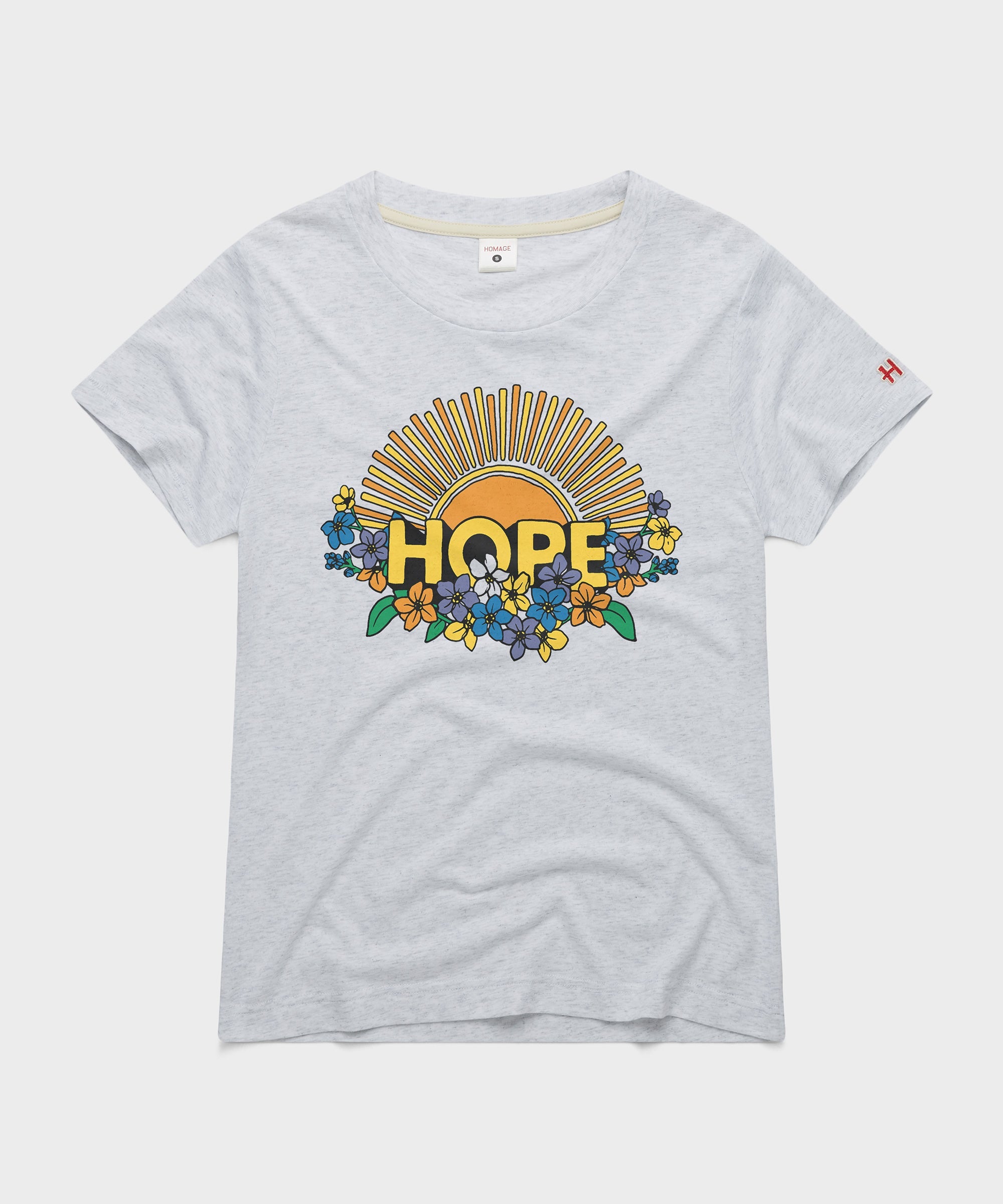Women's Hope Sun And Flowers