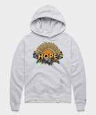 Women's Hope Sun And Flowers Hoodie