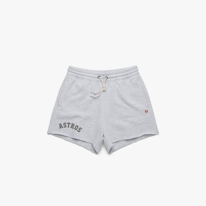 Women's Houston Astros Jersey Logo Sweat Shorts