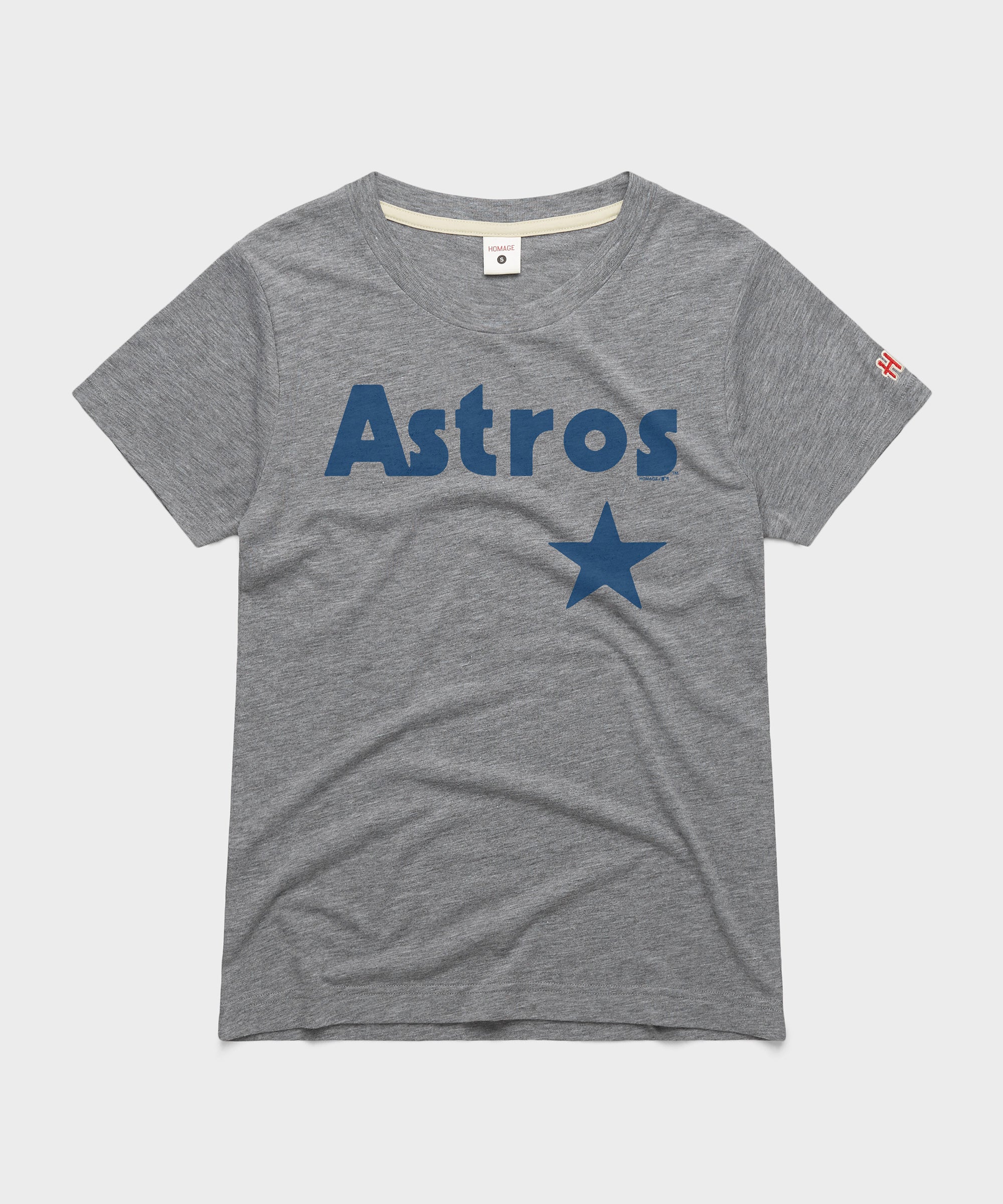 Women's Houston Astros Jersey Logo '80 Grey
