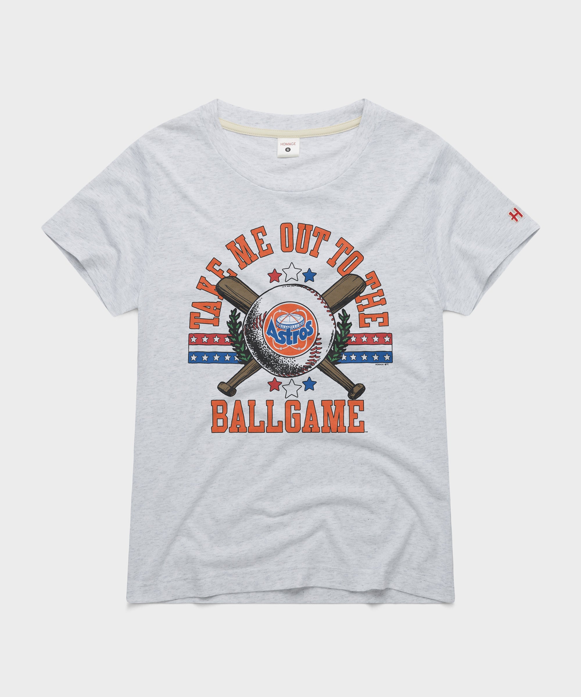 Women's Houston Astros Take Me Out To The Ballgame Ash
