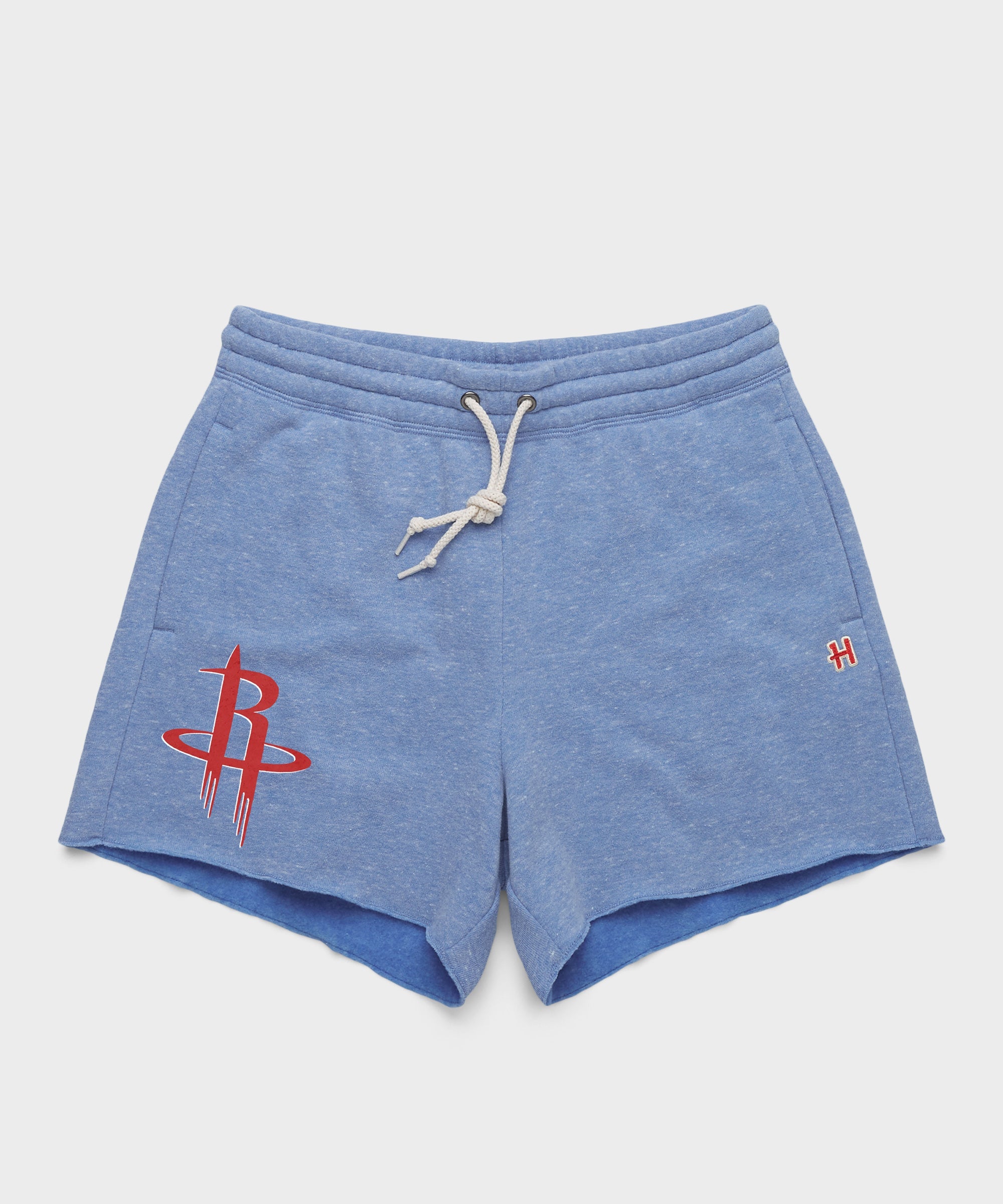 Women's Houston Rockets Logo Sweat Shorts Light Blue