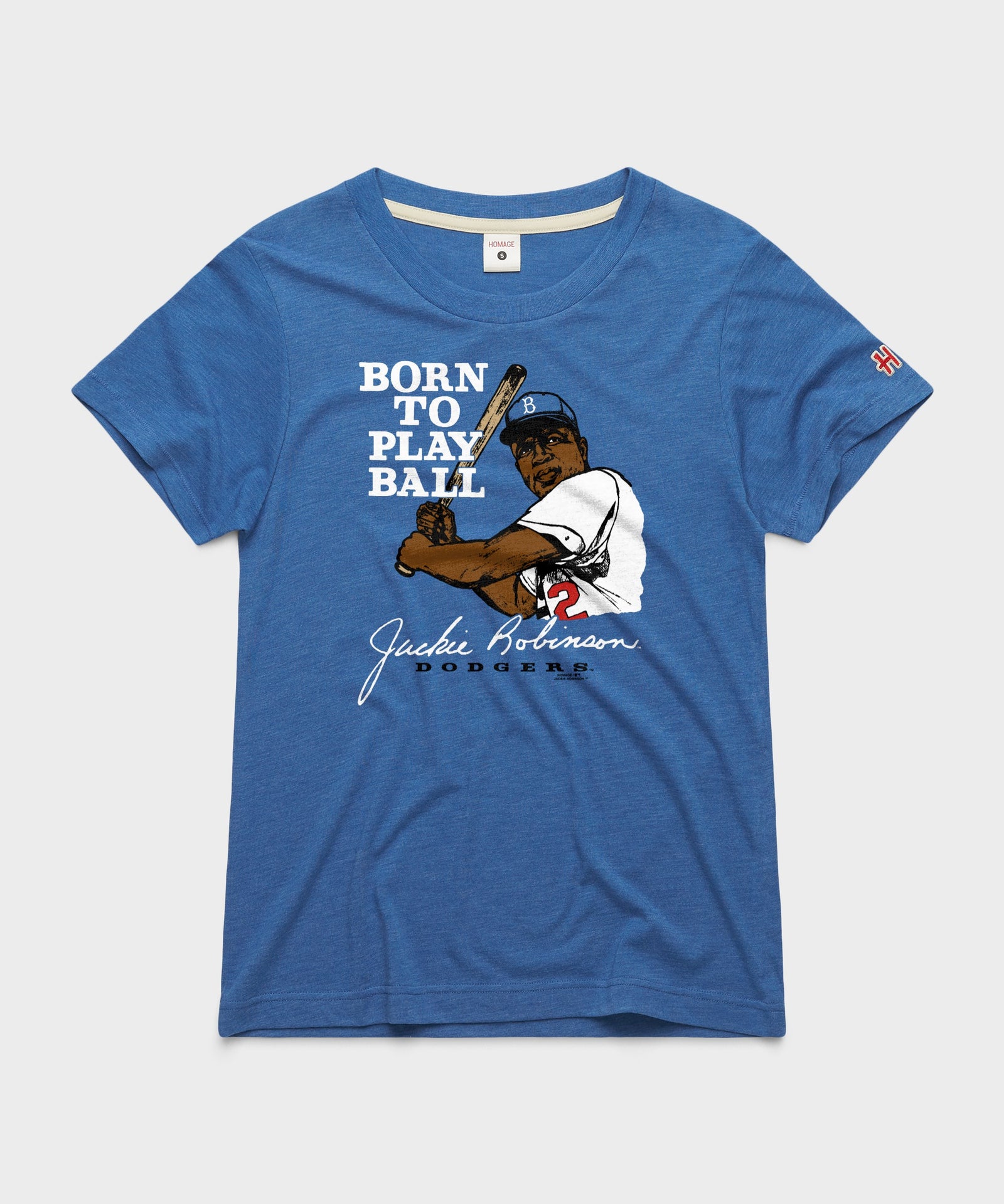 Women's Jackie Robinson Born To Play Ball