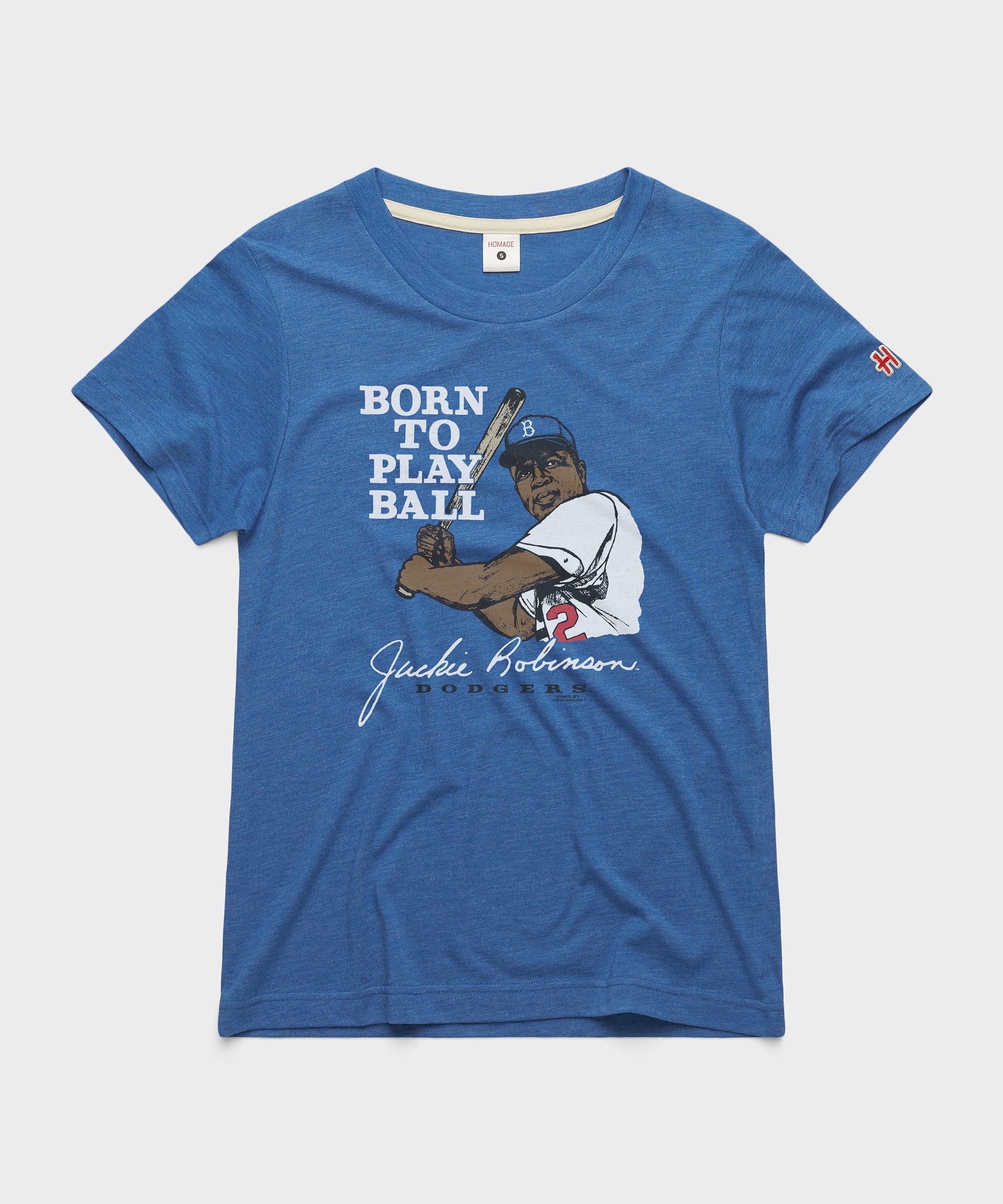 Women's Jackie Robinson Born To Play Ball
