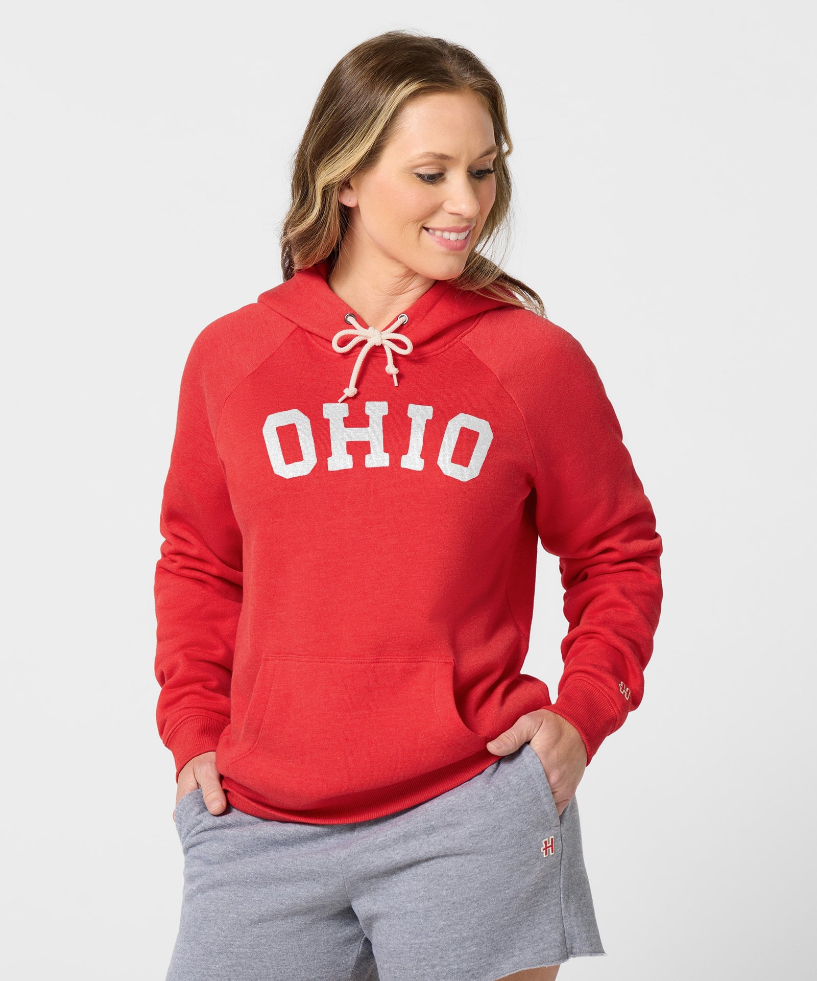 Women's Jesse Owens Block Ohio Hoodie