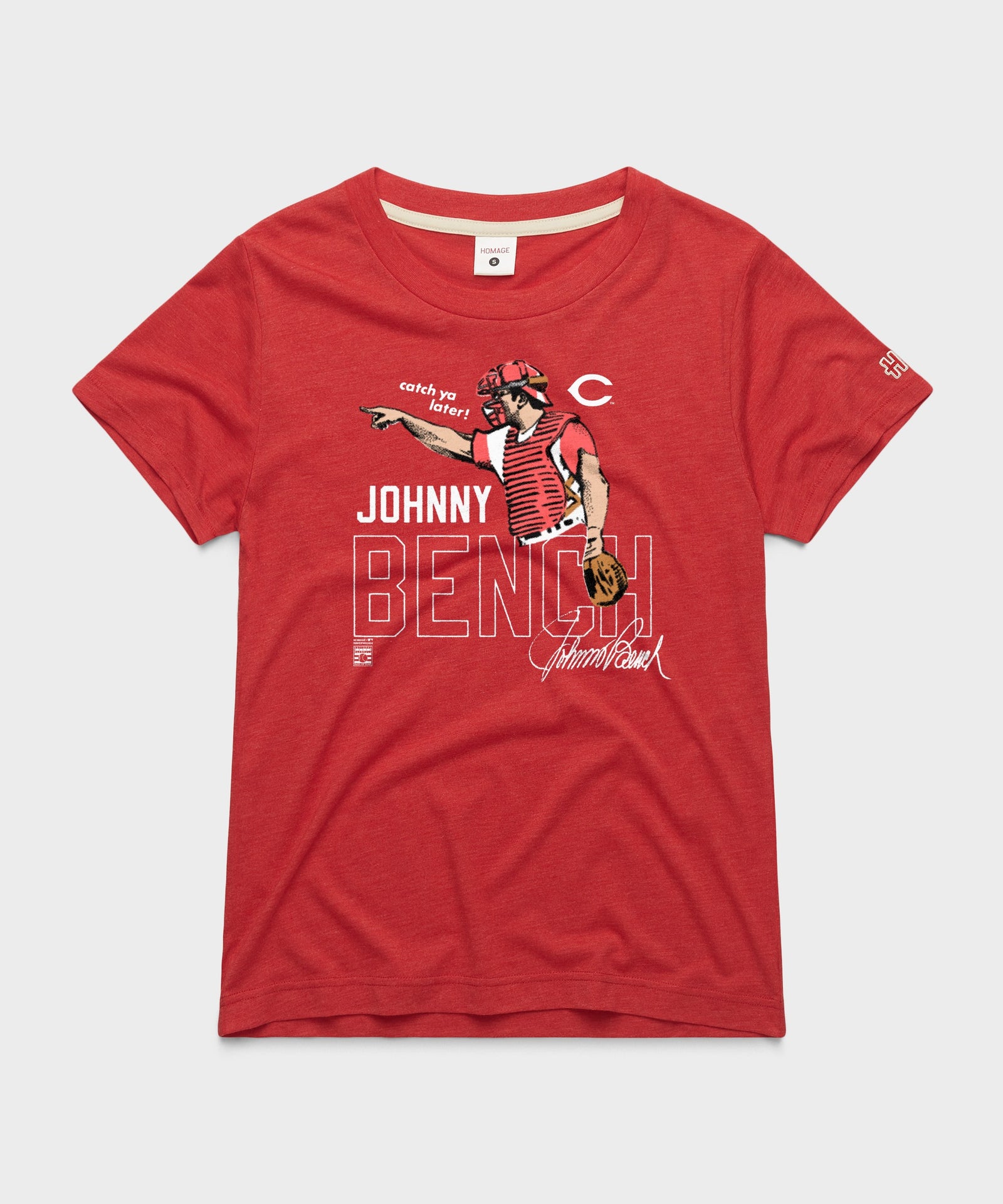 Women's Johnny Bench Reds