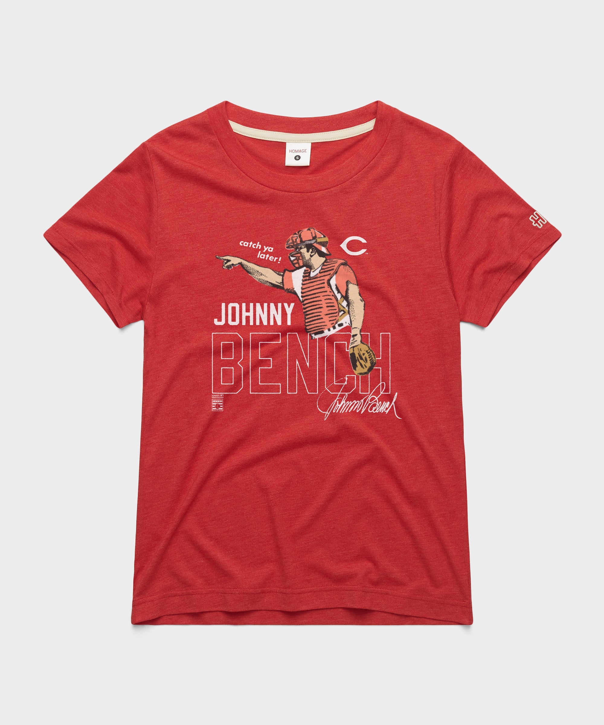 Women's Johnny Bench Reds