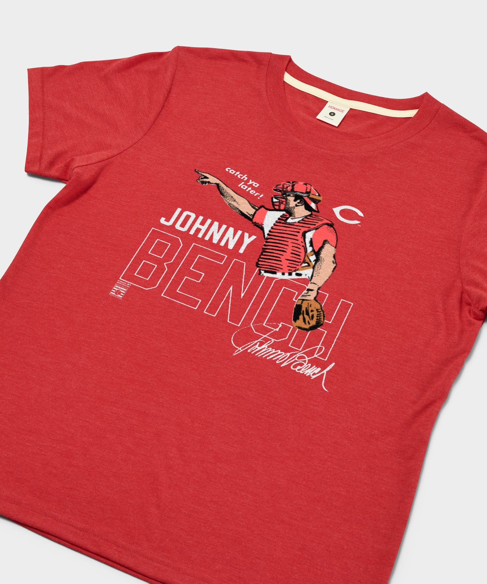 Women's Johnny Bench Reds