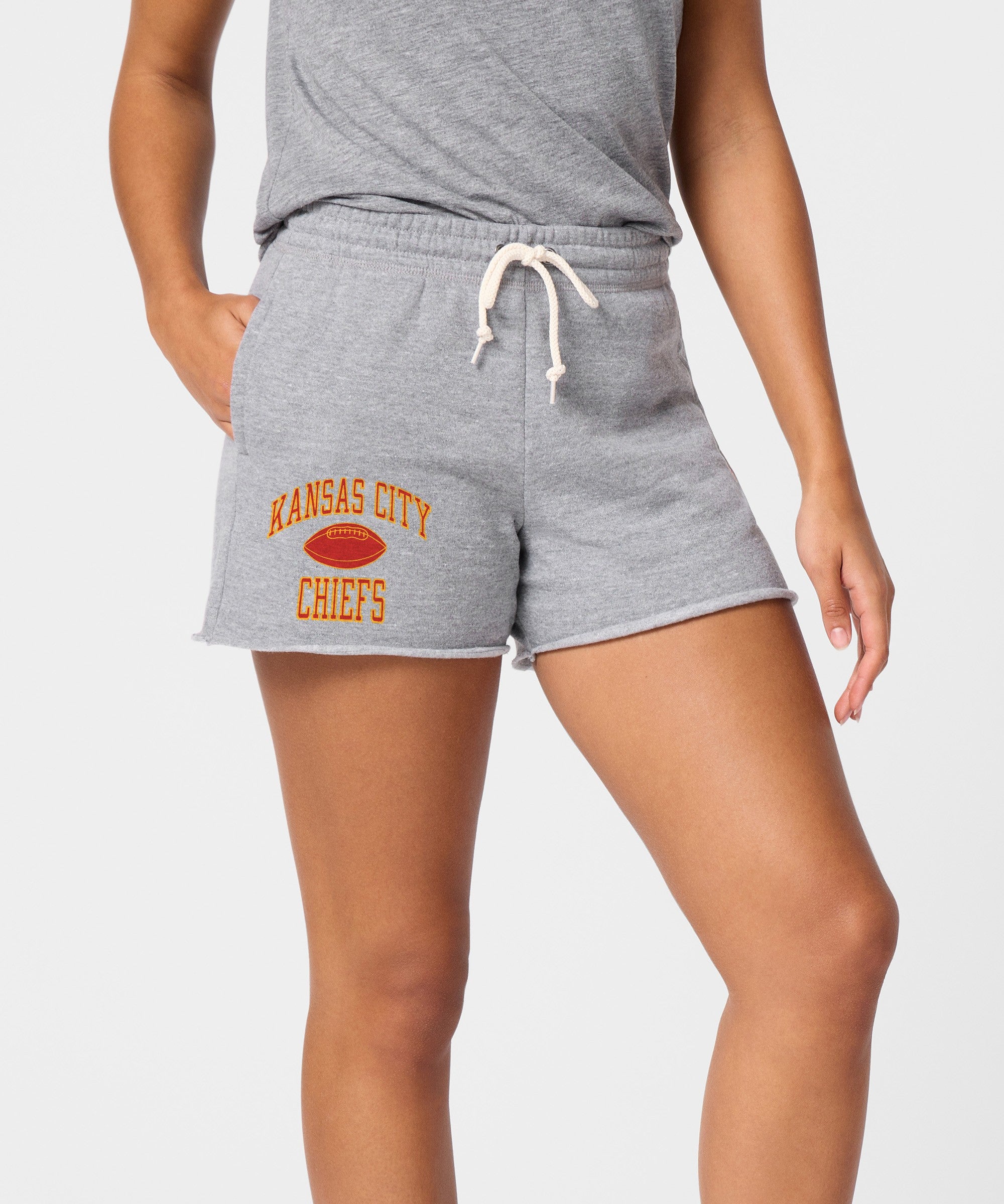Women's Kansas City Chiefs Gridiron Sweat Shorts