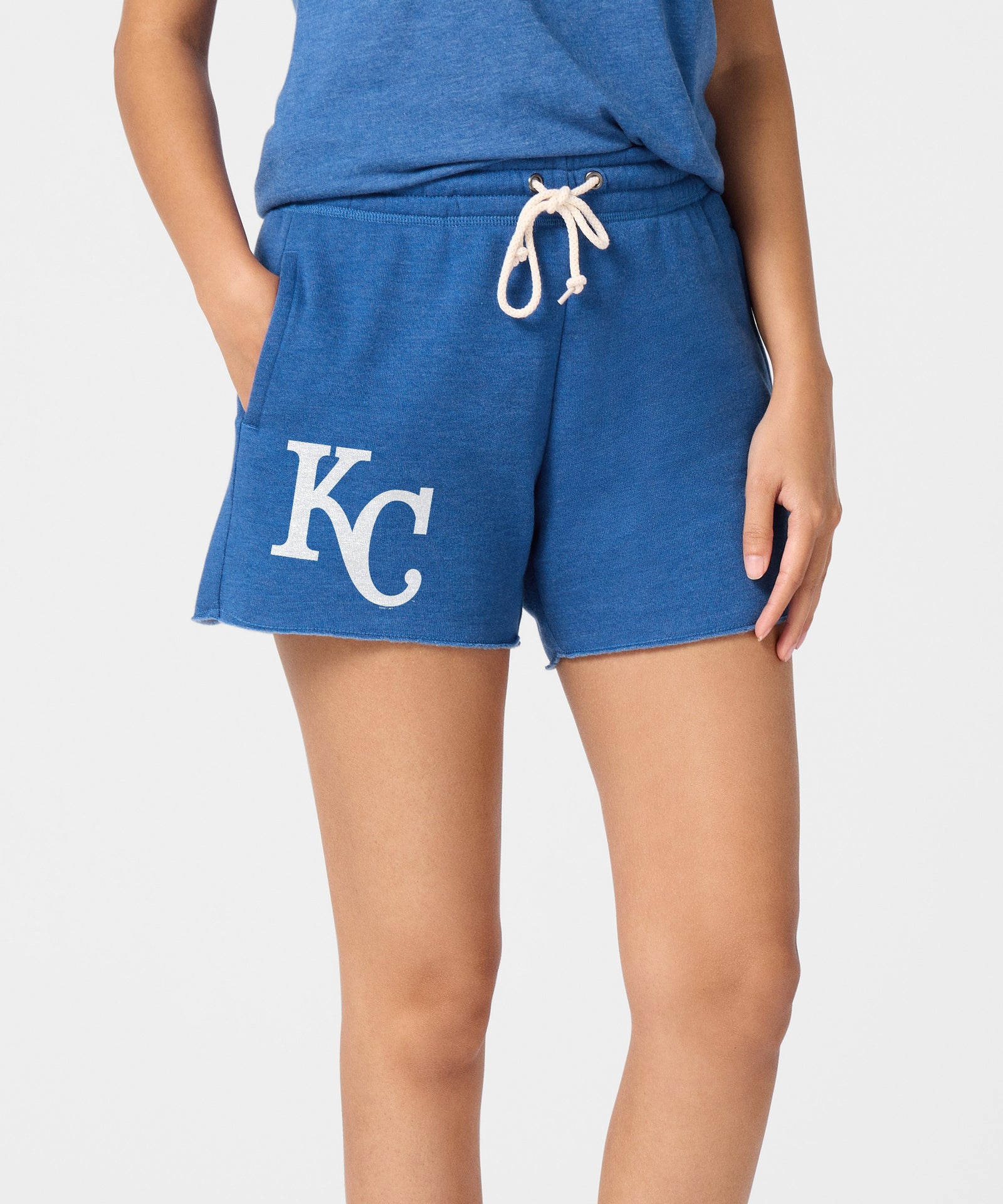 Women's Kansas City Royals Cap Logo '69 Sweat Shorts