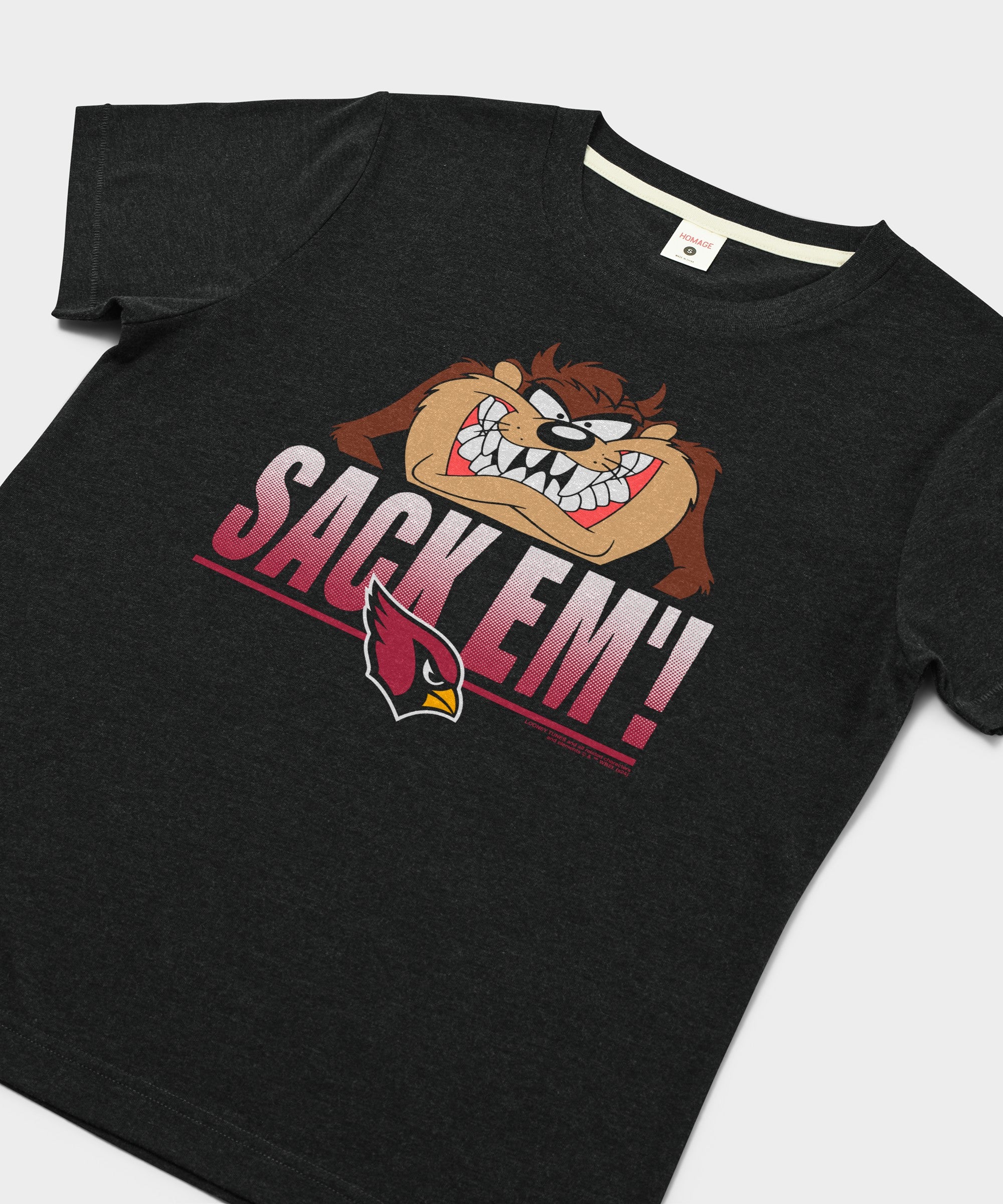 Women's Looney Tunes Taz Sack Em' X Arizona Cardinals