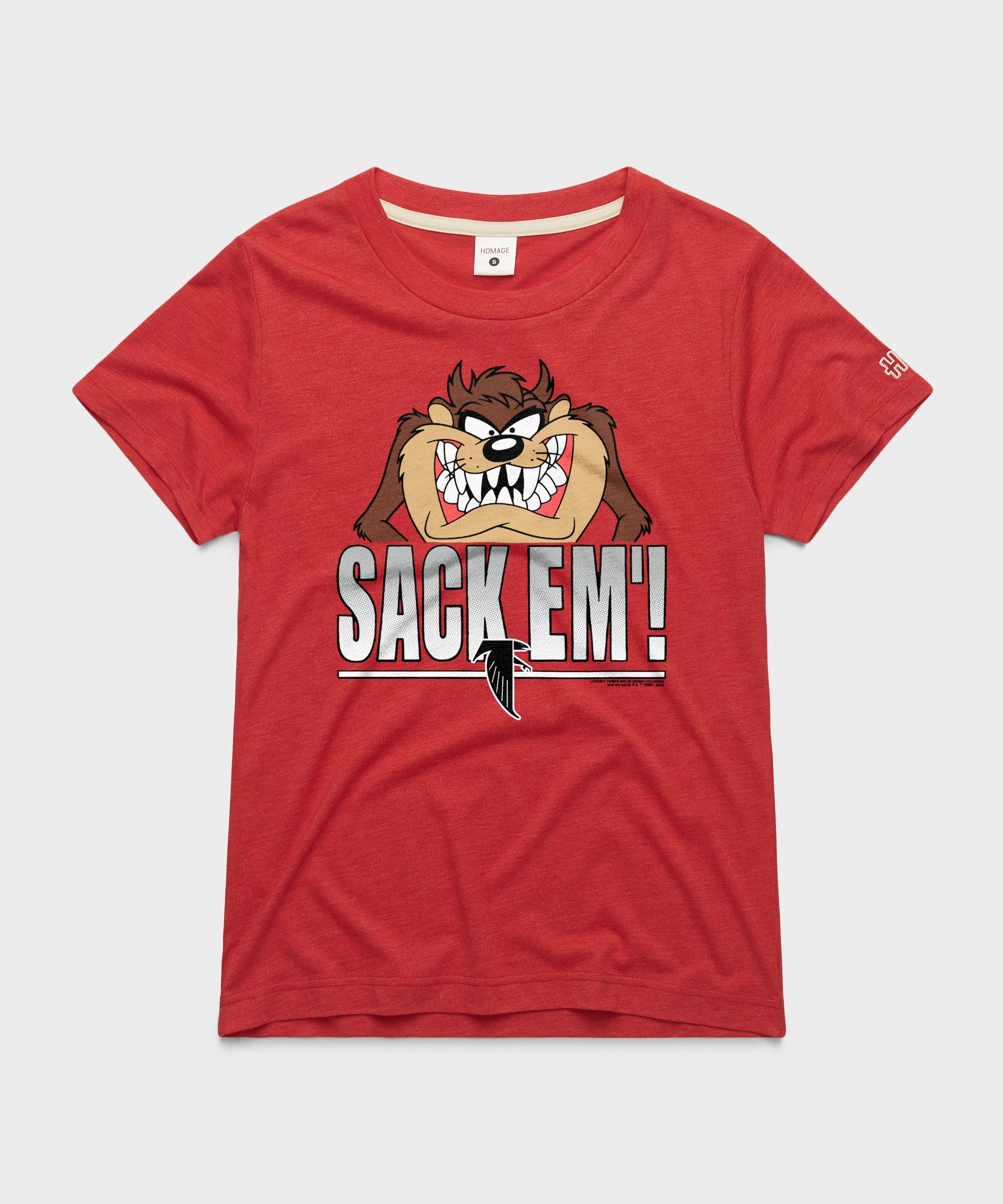 Women's Looney Tunes Taz Sack Em' X Atlanta Falcons