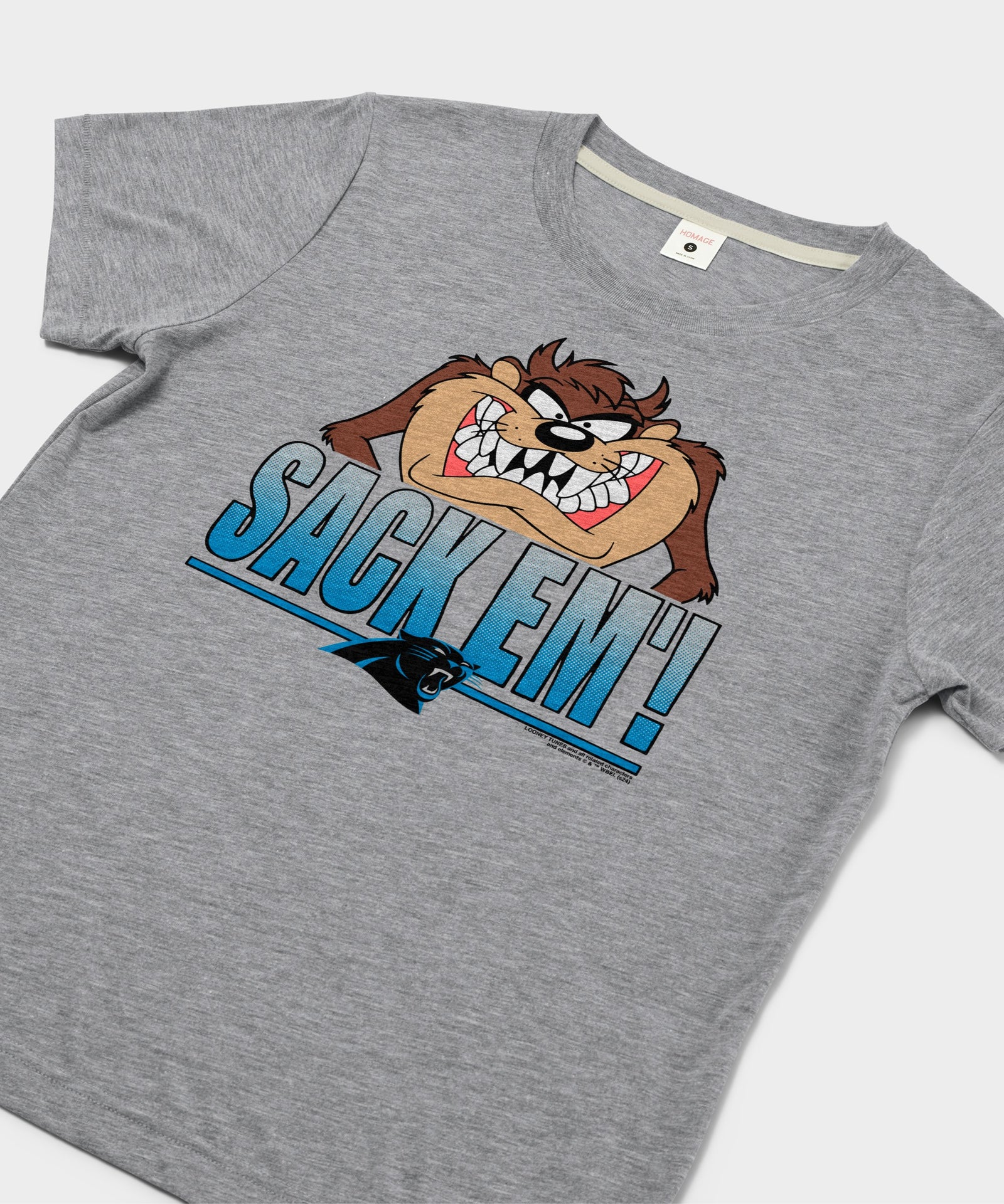 Women's Looney Tunes Taz Sack Em' X Carolina Panthers
