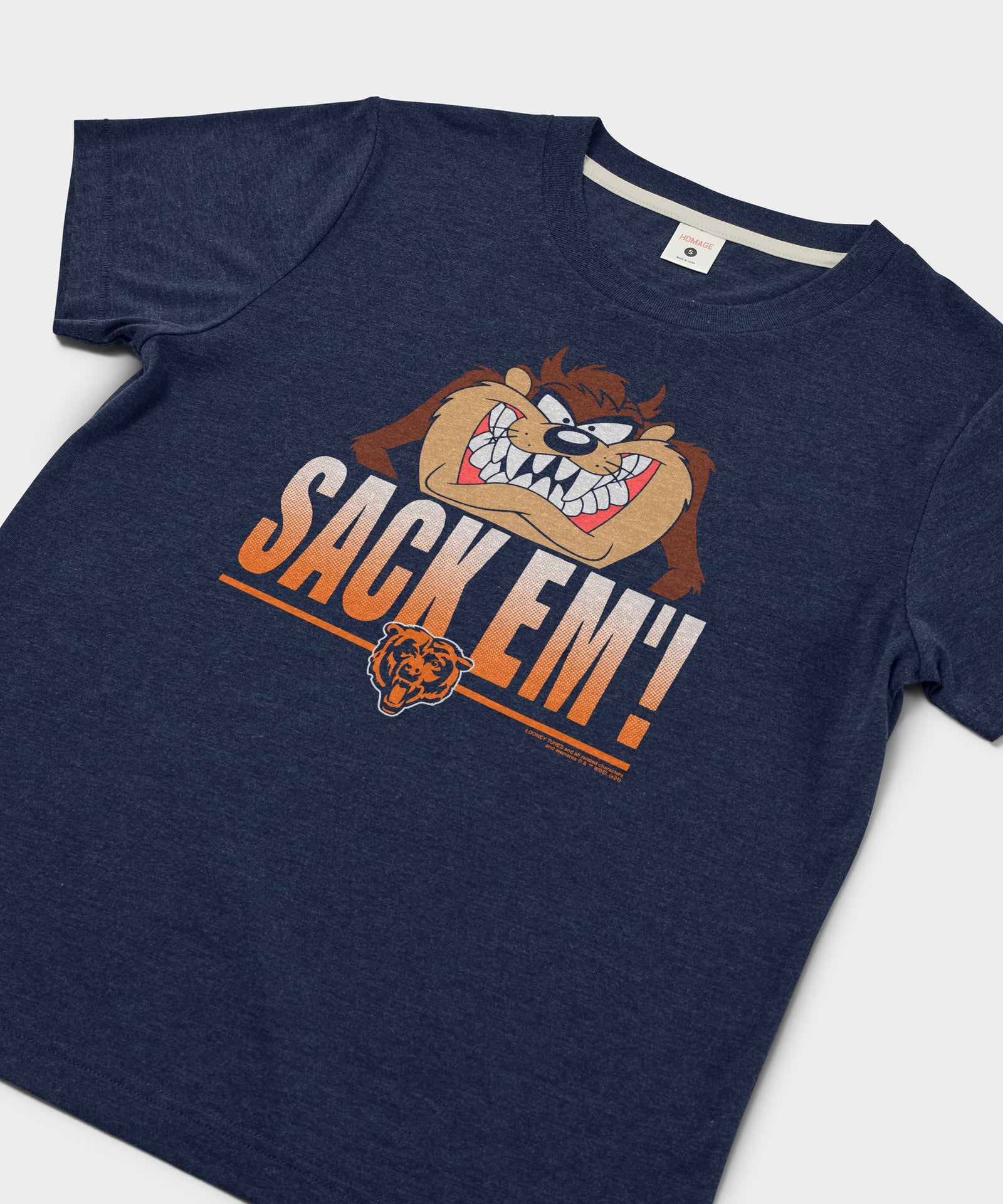 Women's Looney Tunes Taz Sack Em' X Chicago Bears