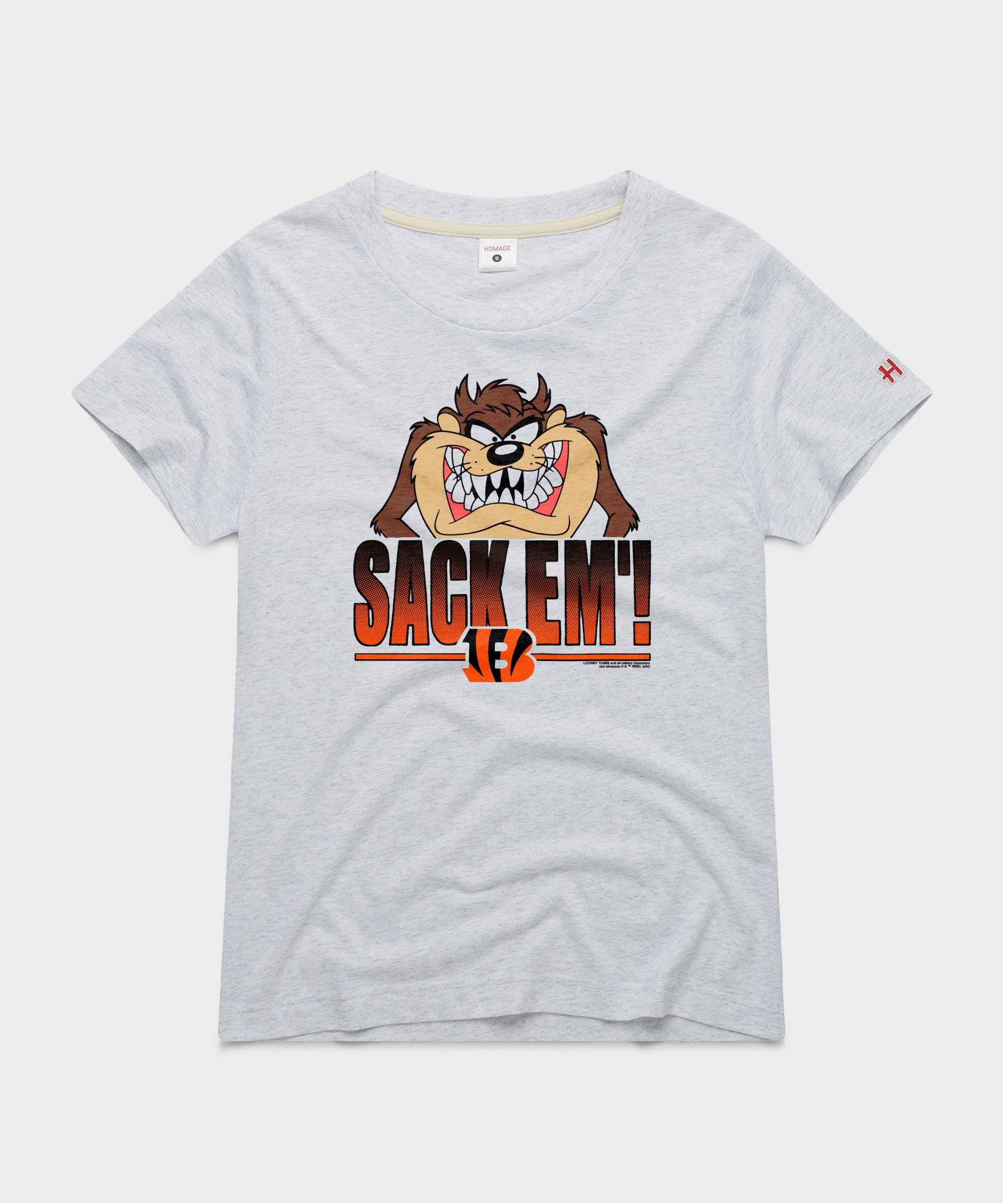 Women's Looney Tunes Taz Sack Em' X Cincinnati Bengals