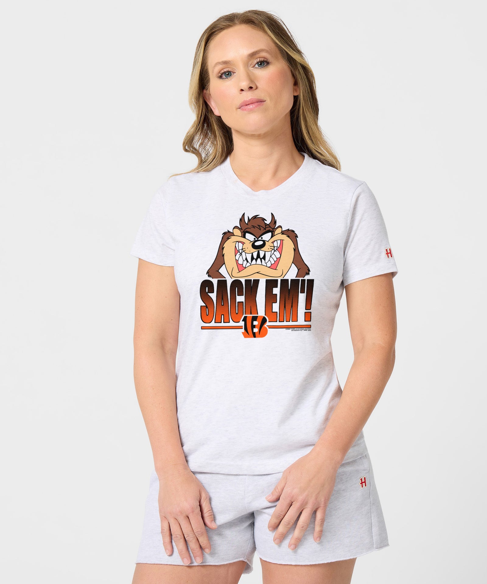Women's Looney Tunes Taz Sack Em' X Cincinnati Bengals