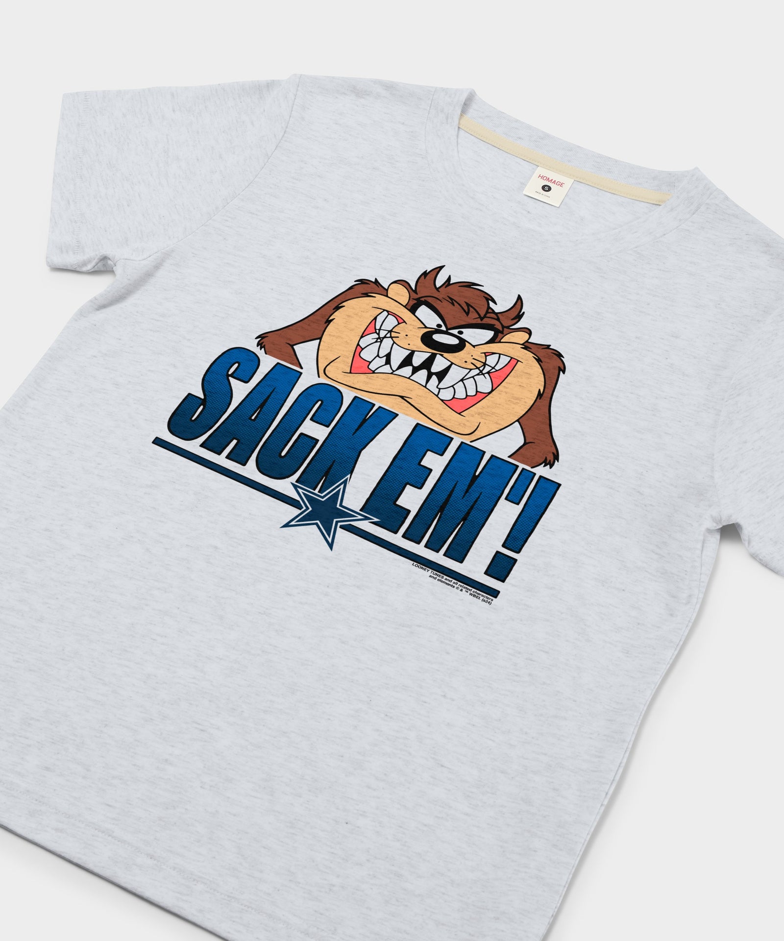 Women's Looney Tunes Taz Sack Em' X Dallas Cowboys
