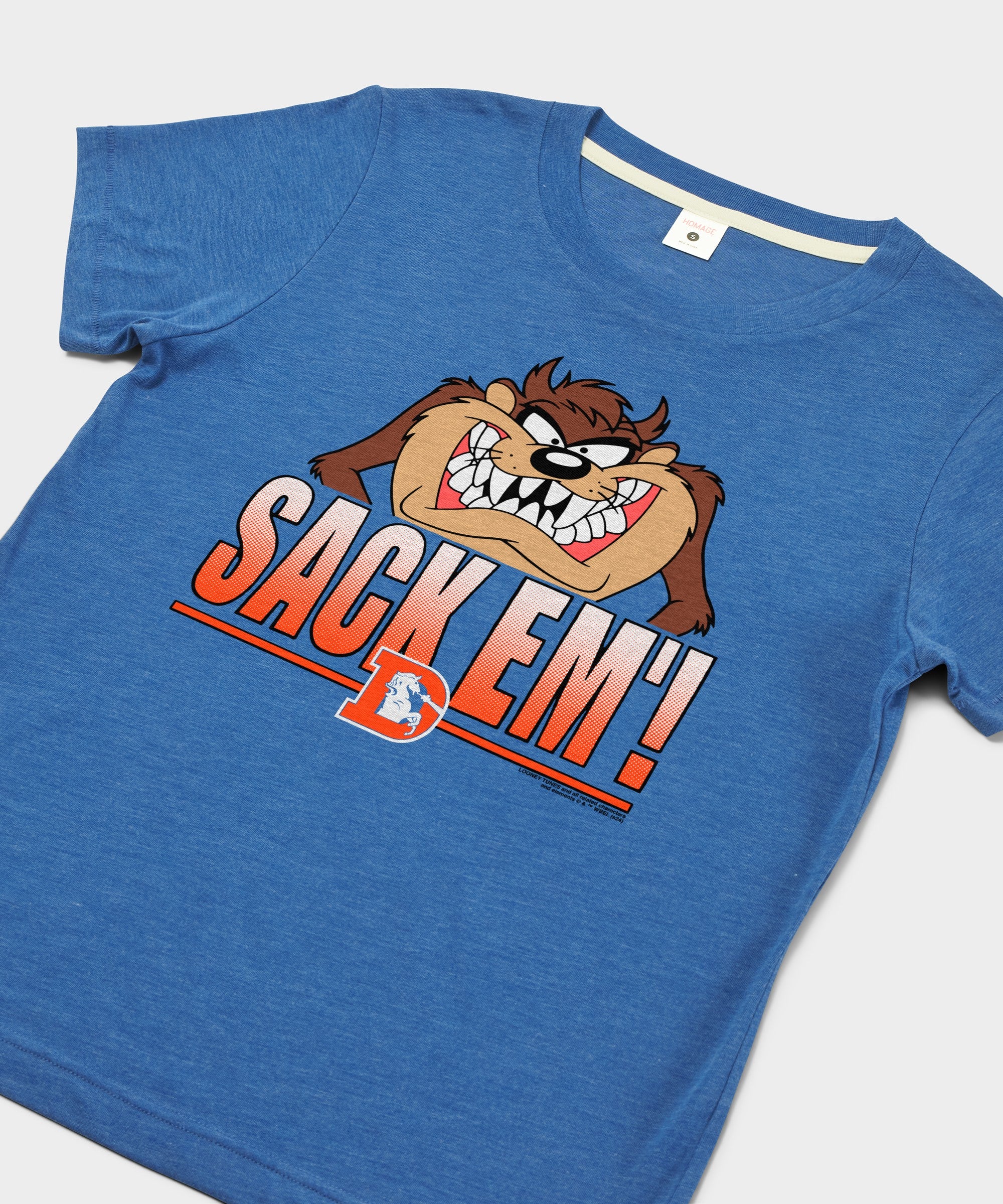 Women's Looney Tunes Taz Sack Em' X Denver Broncos