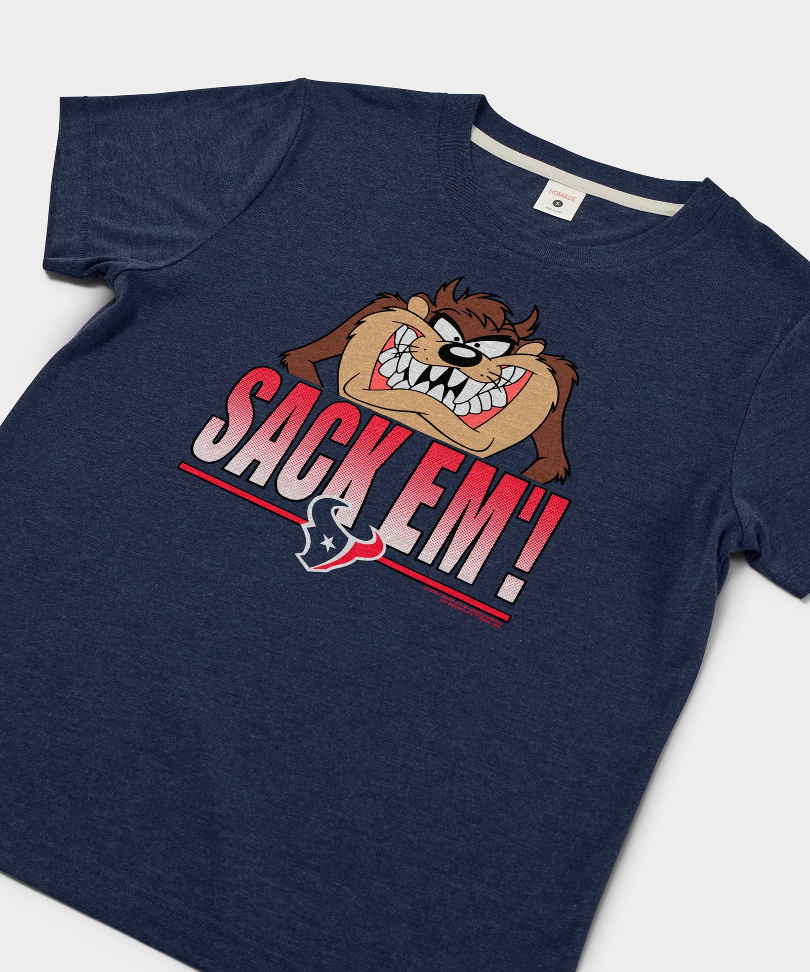 Women's Looney Tunes Taz Sack Em' X Houston Texans