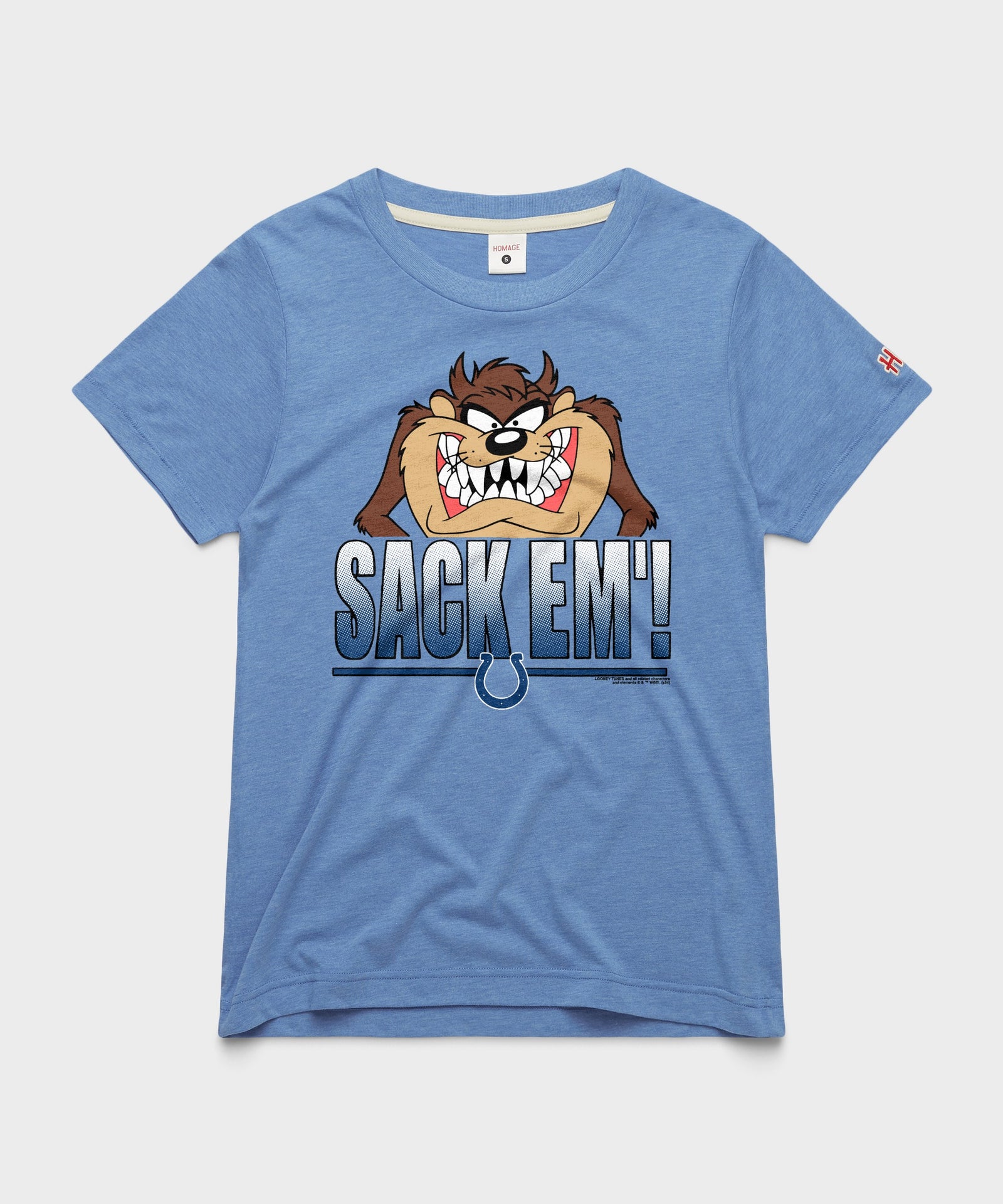 Women's Looney Tunes Taz Sack Em' X Indianapolis Colts