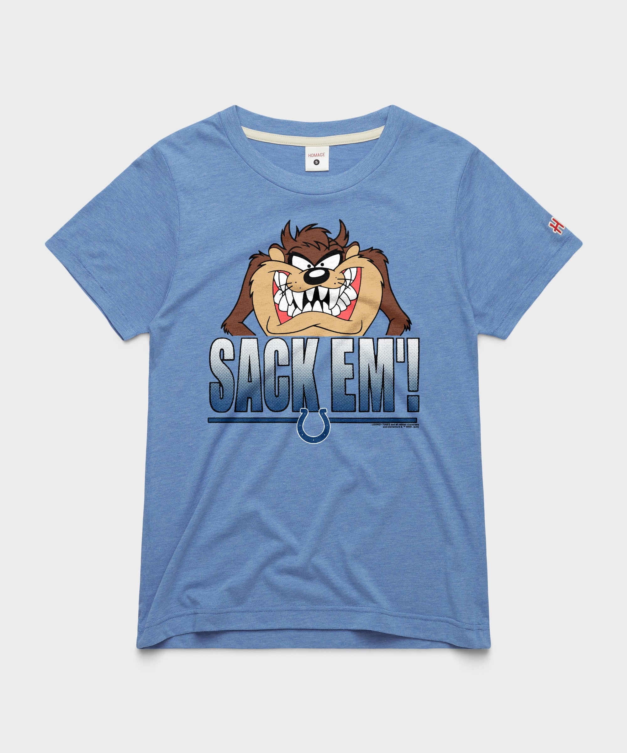 Women's Looney Tunes Taz Sack Em' X Indianapolis Colts