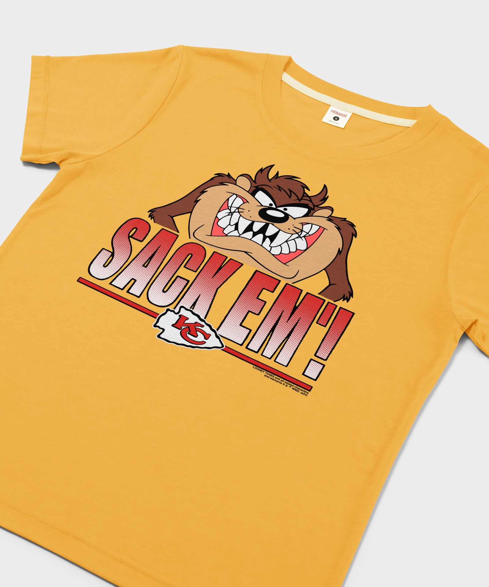 Women's Looney Tunes Taz Sack Em' X Kansas City Chiefs