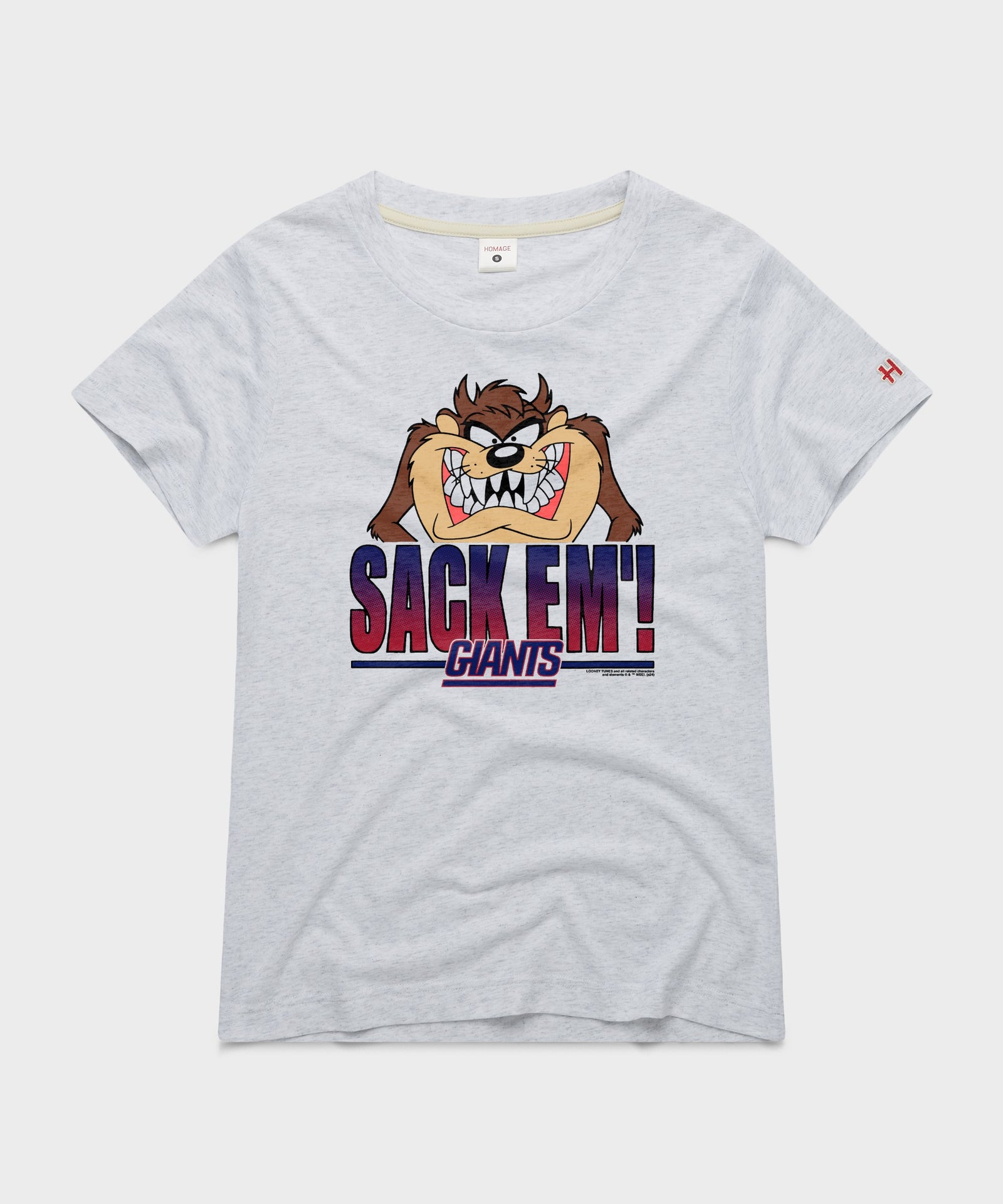 Women's Looney Tunes Taz Sack Em' X New York Giants