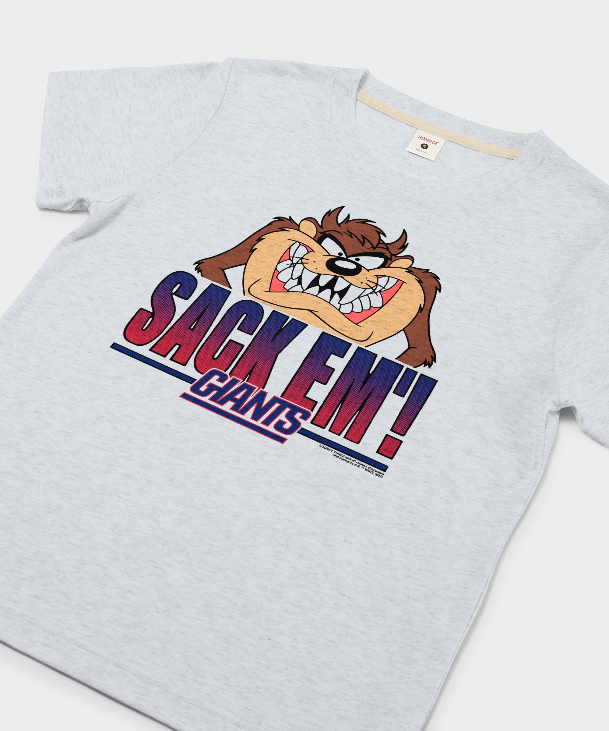 Women's Looney Tunes Taz Sack Em' X New York Giants