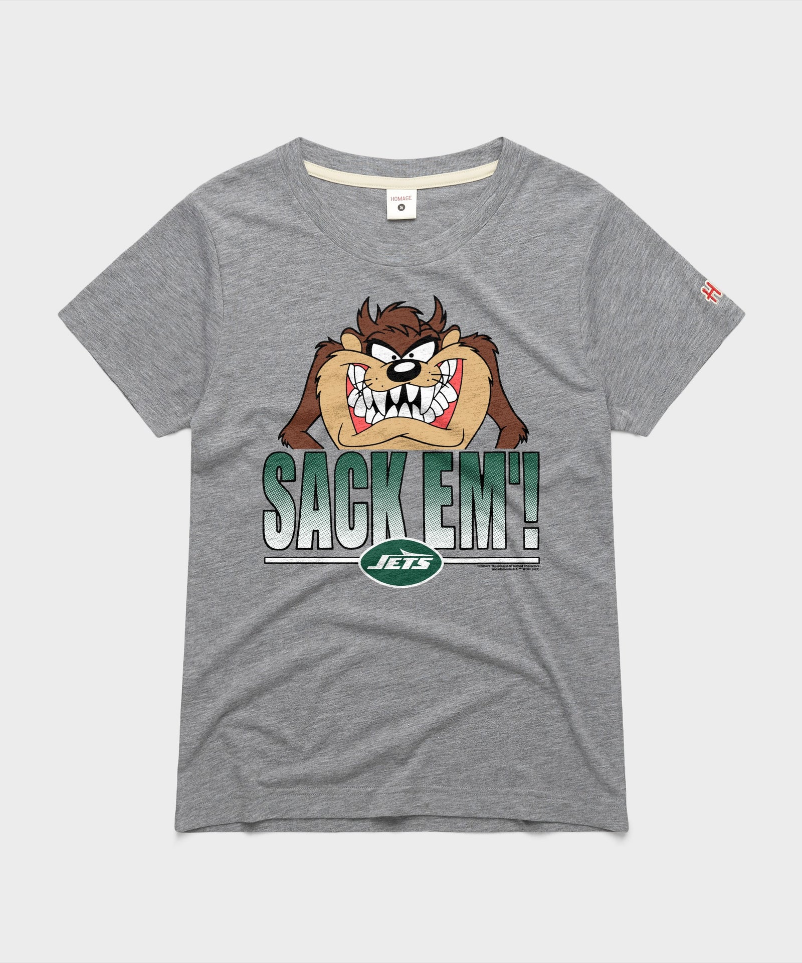 Women's Looney Tunes Taz Sack Em' X New York Jets