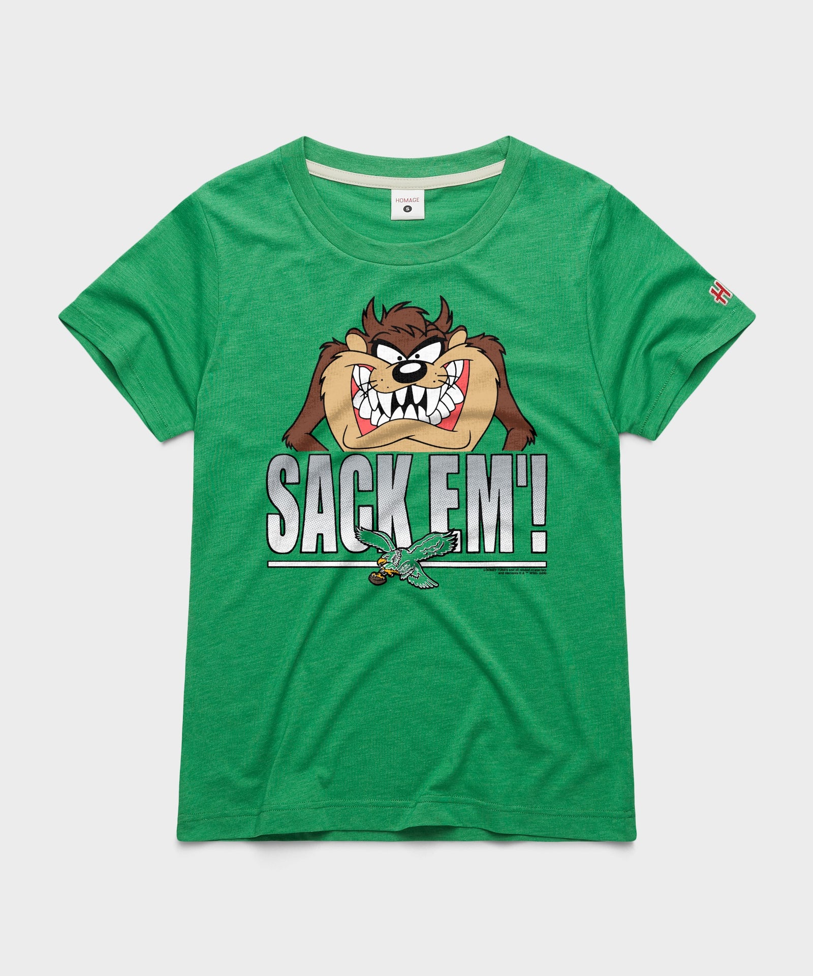 Women's Looney Tunes Taz Sack Em' X Philadelphia Eagles