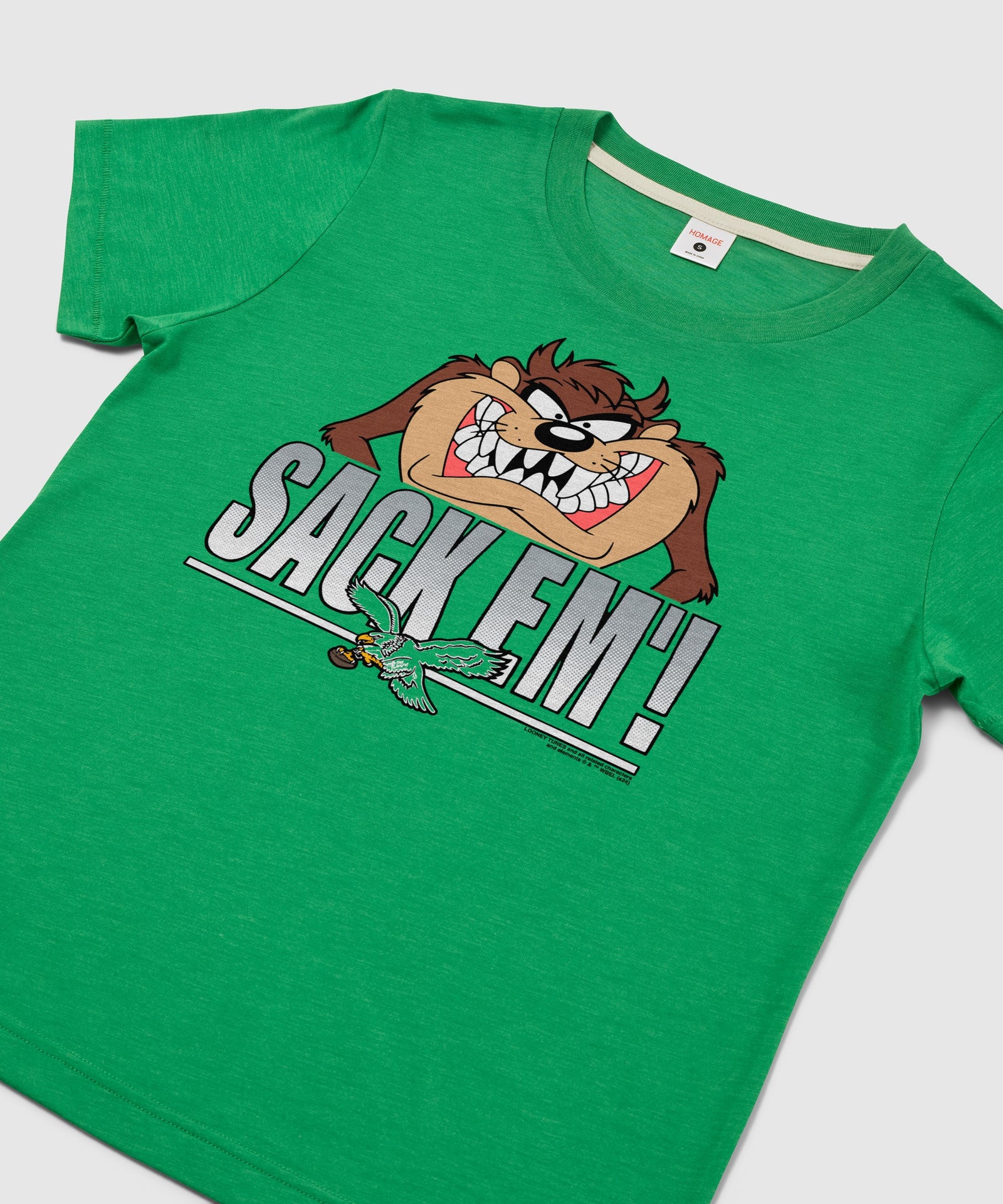 Women's Looney Tunes Taz Sack Em' X Philadelphia Eagles