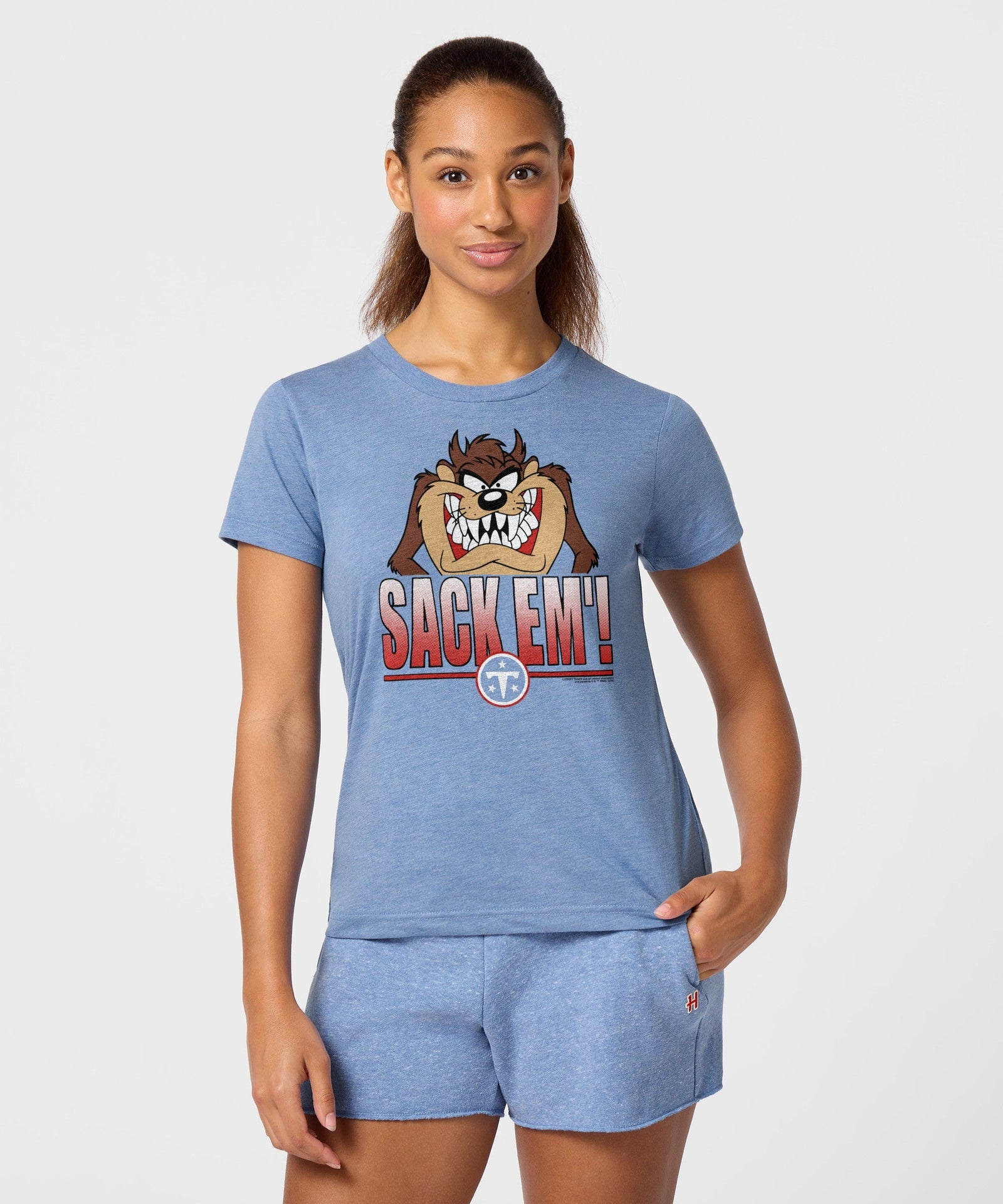 Women's Looney Tunes Taz Sack Em' X Tennessee Titans