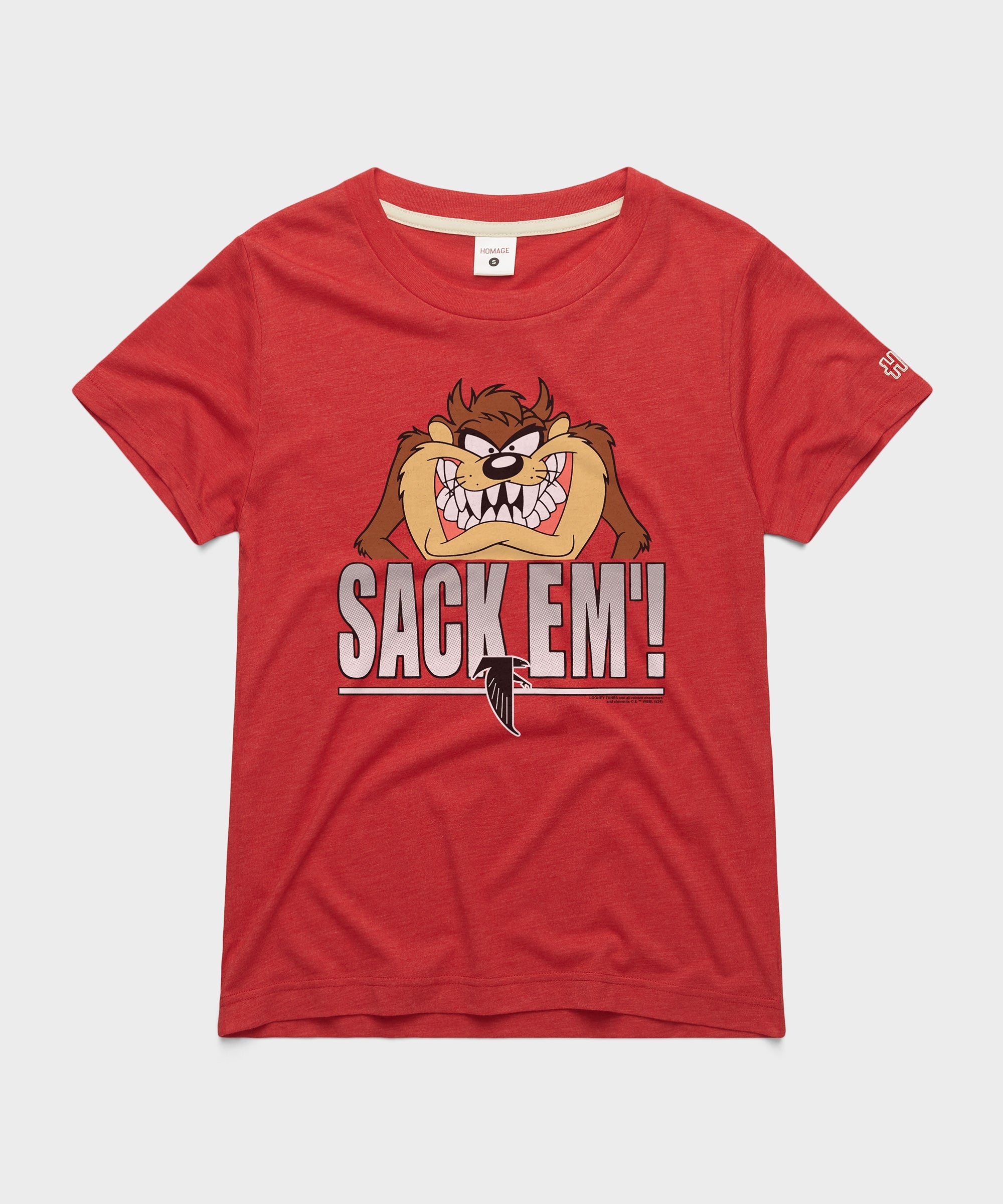 Women's Looney Tunes Taz Sack Em' x Atlanta Falcons