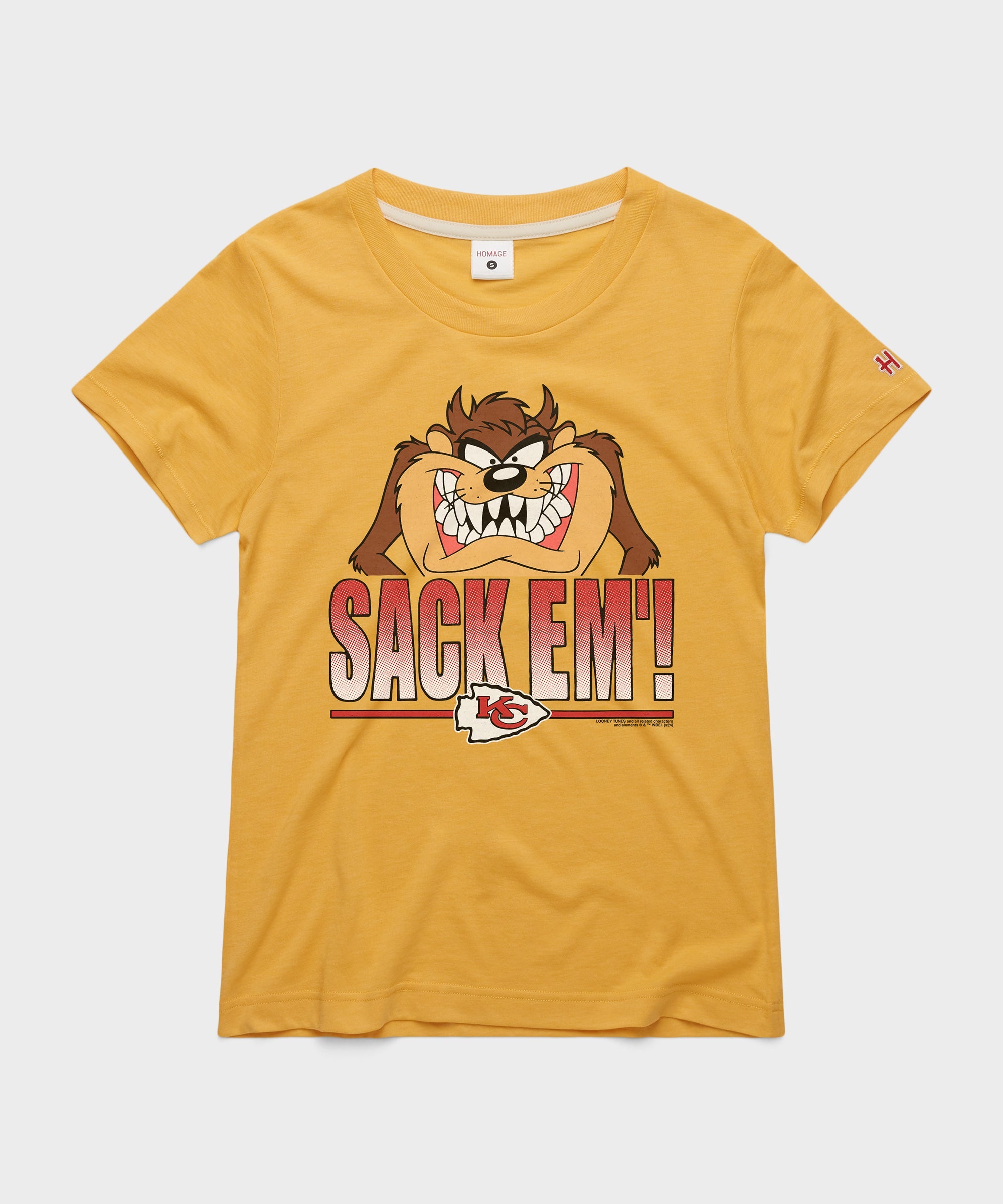 Women's Looney Tunes Taz Sack Em' x Kansas City Chiefs