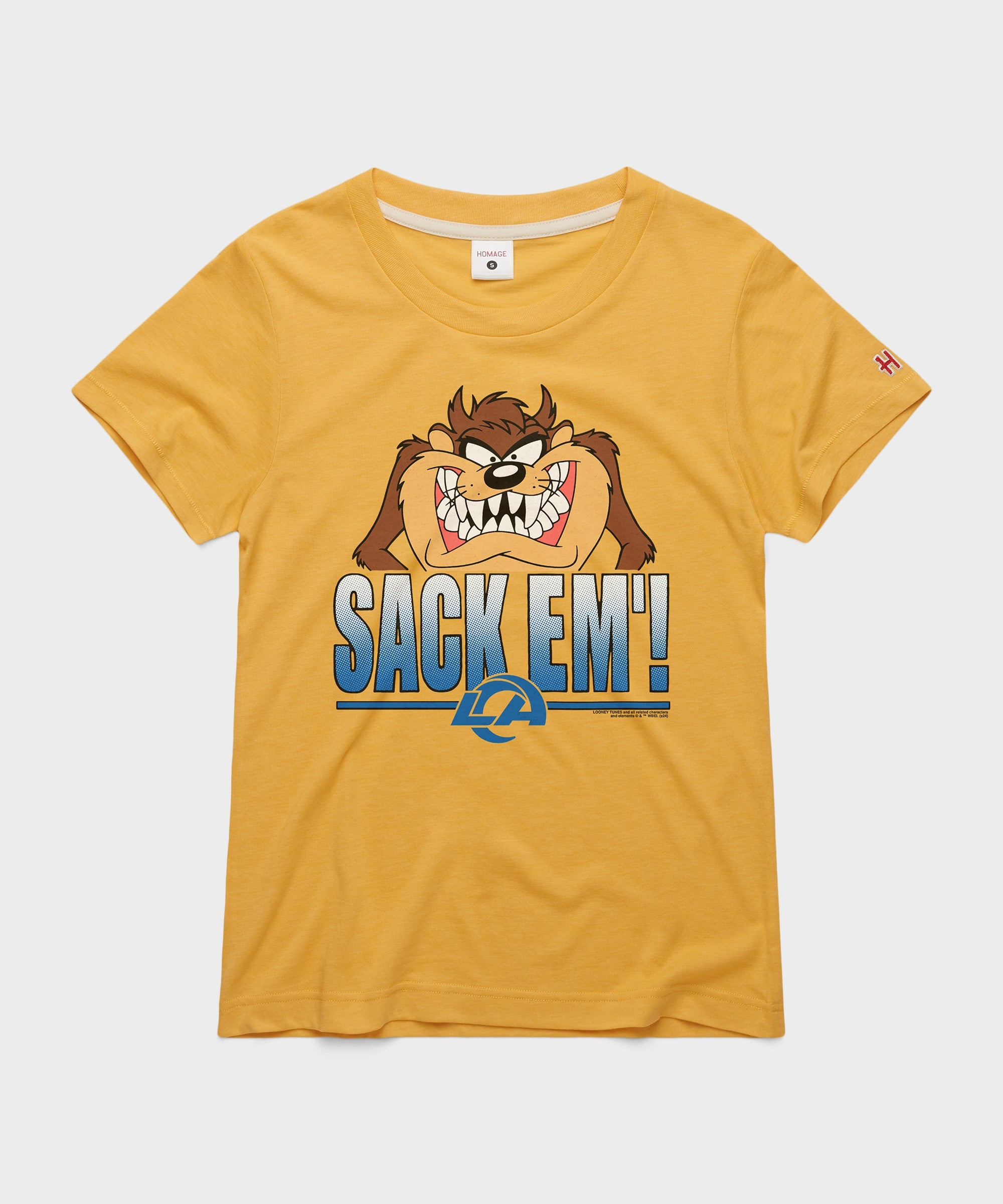 Women's Looney Tunes Taz Sack Em' x Los Angeles Rams