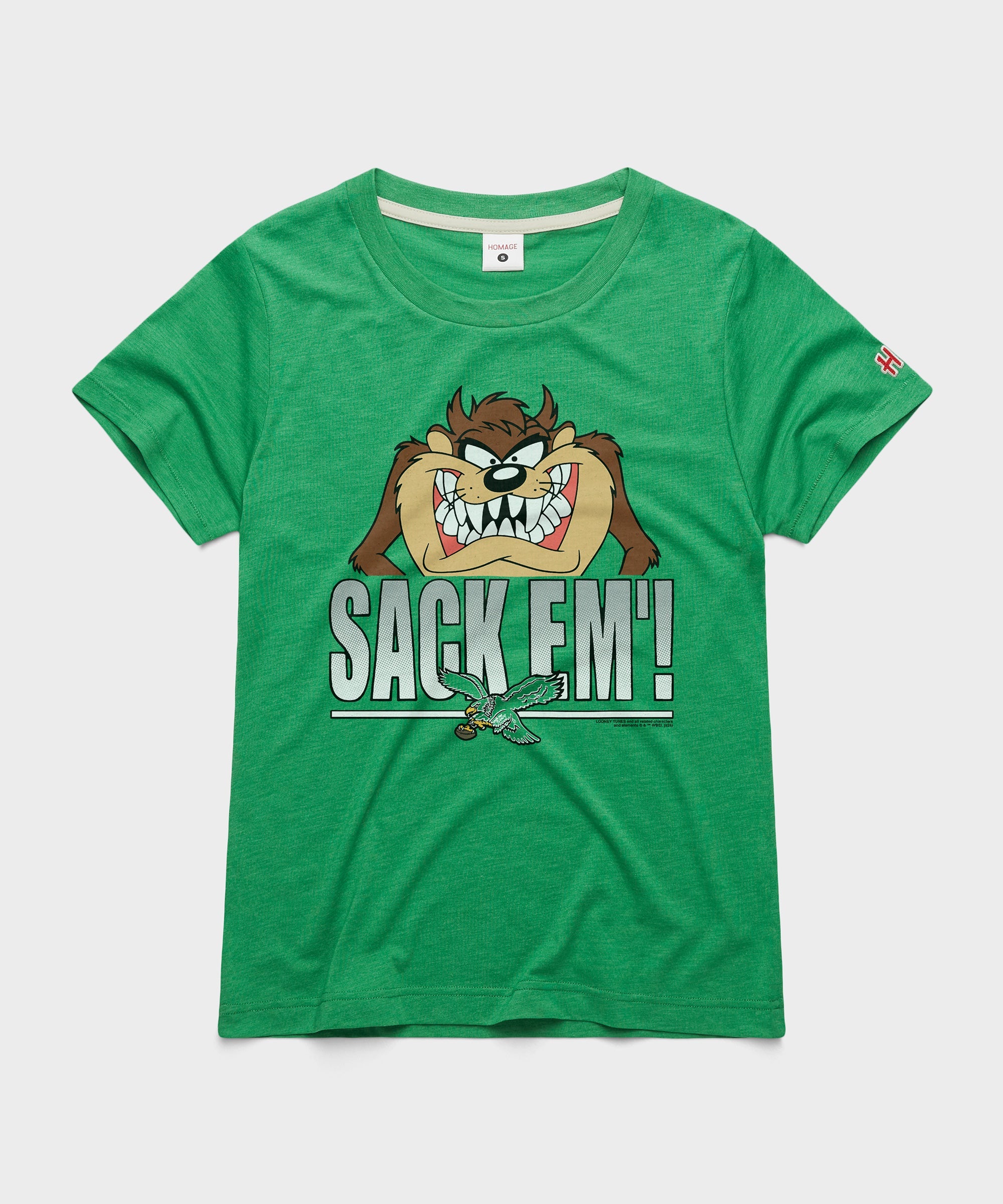 Women's Looney Tunes Taz Sack Em' x Philadelphia Eagles