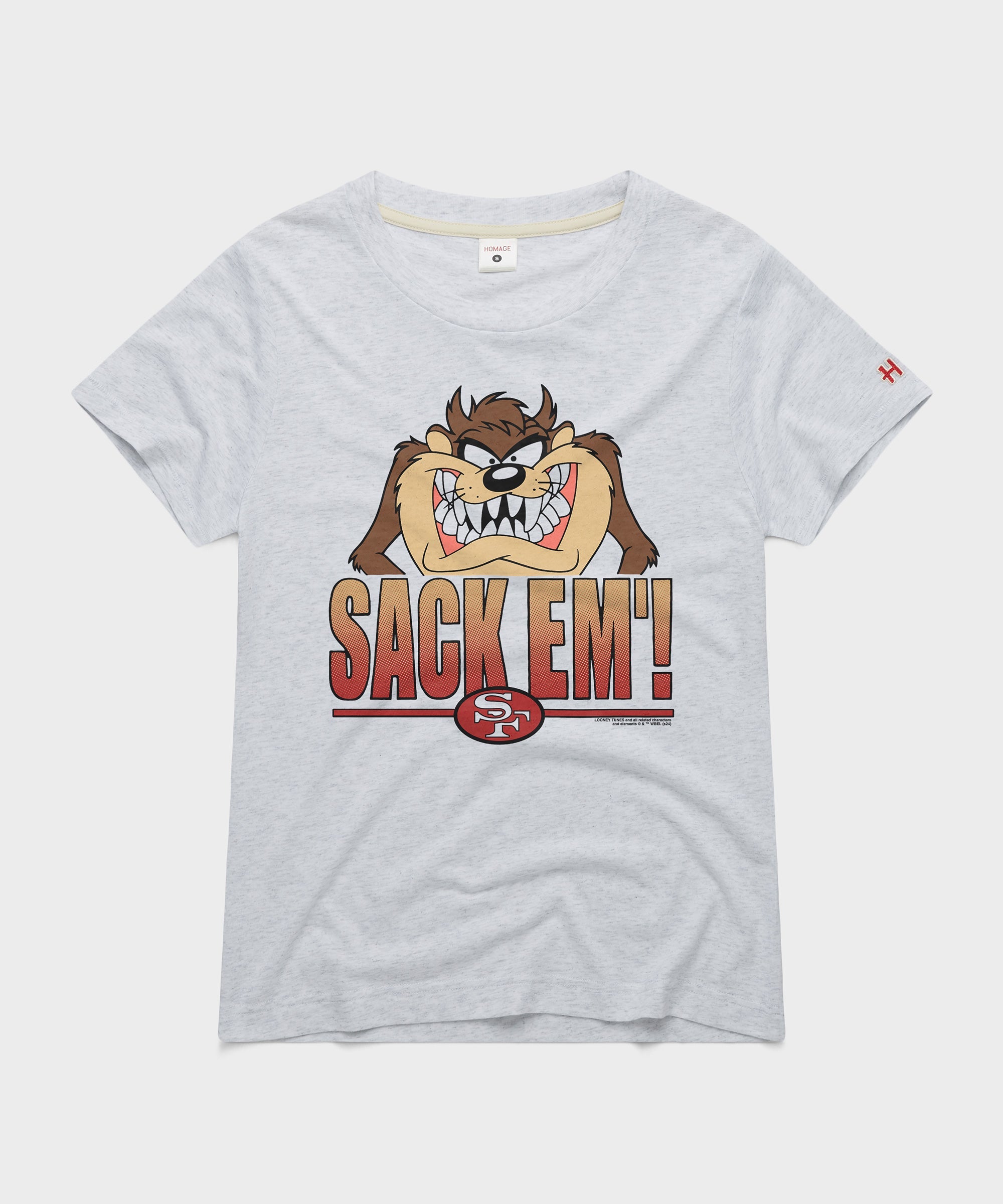 Women's Looney Tunes Taz Sack Em' x San Francisco 49ers