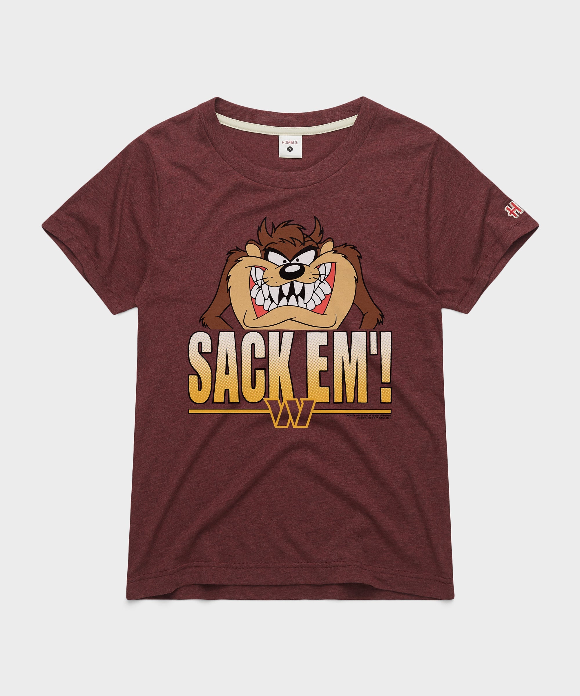 Women's Looney Tunes Taz Sack Em' x Washington Commanders