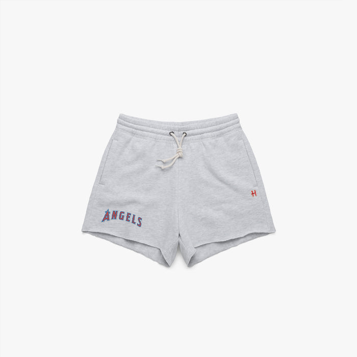Women's Los Angeles Angels Jersey Logo Sweat Shorts