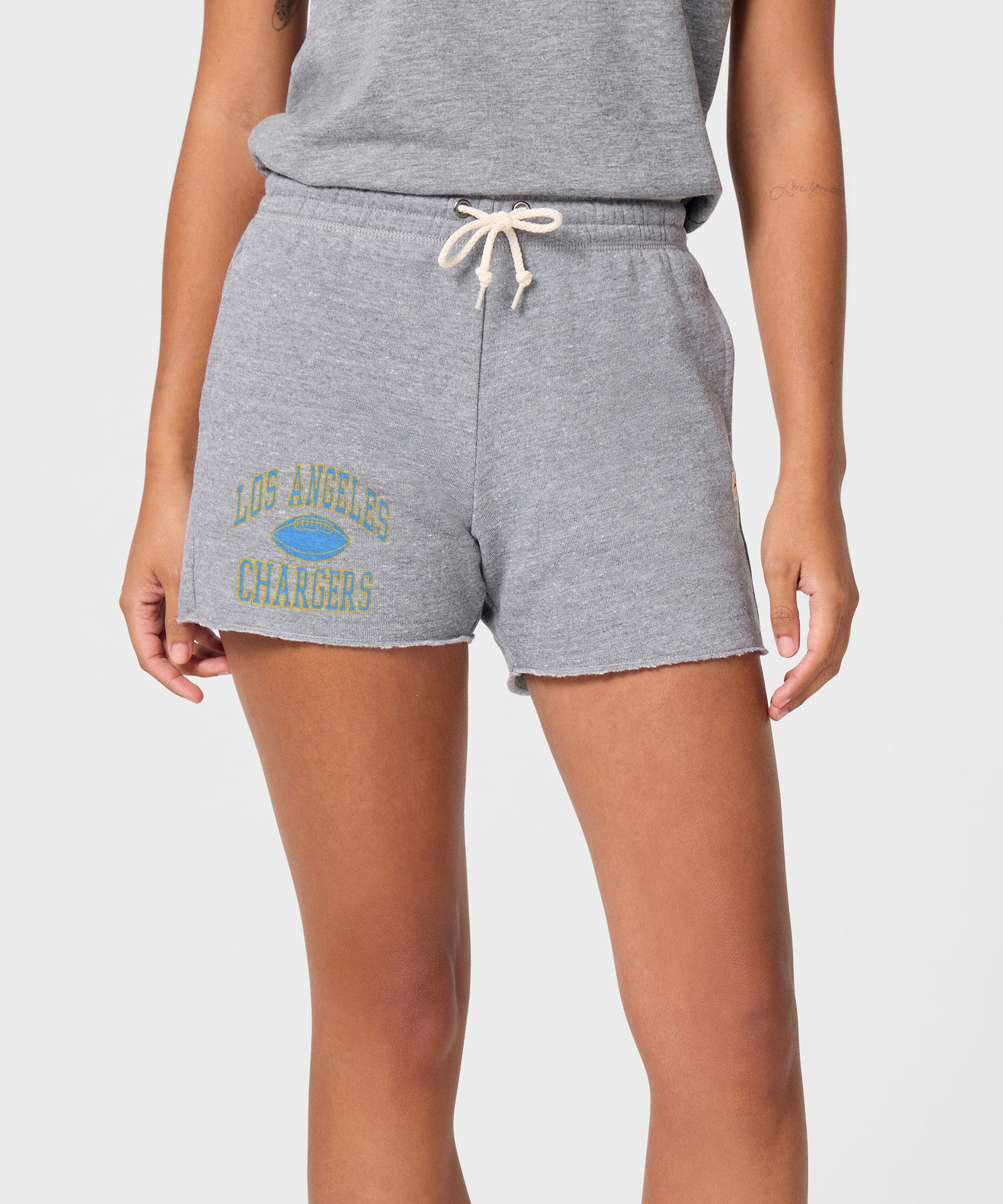Women's Los Angeles Chargers Gridiron Sweat Shorts