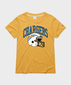 Women's Los Angeles Chargers Helmet Retro