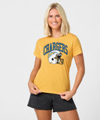 Women's Los Angeles Chargers Helmet Retro