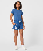 Women's Los Angeles Dodgers Cap Logo '12 Sweat Shorts