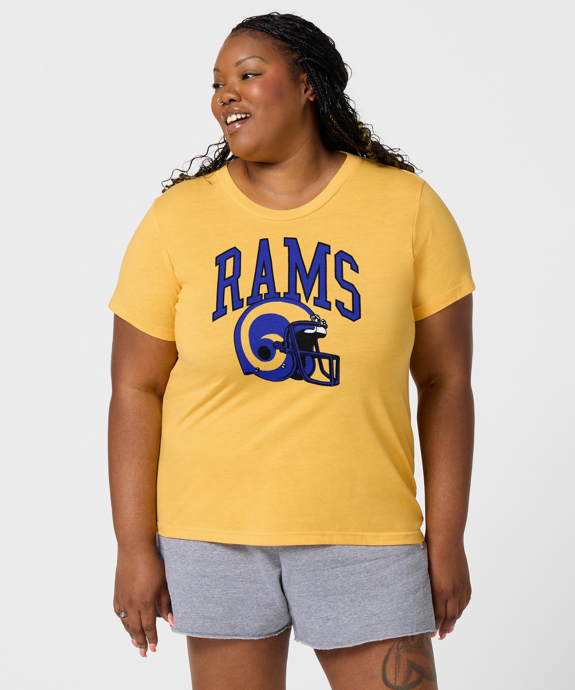 Women's Los Angeles Rams Helmet Retro