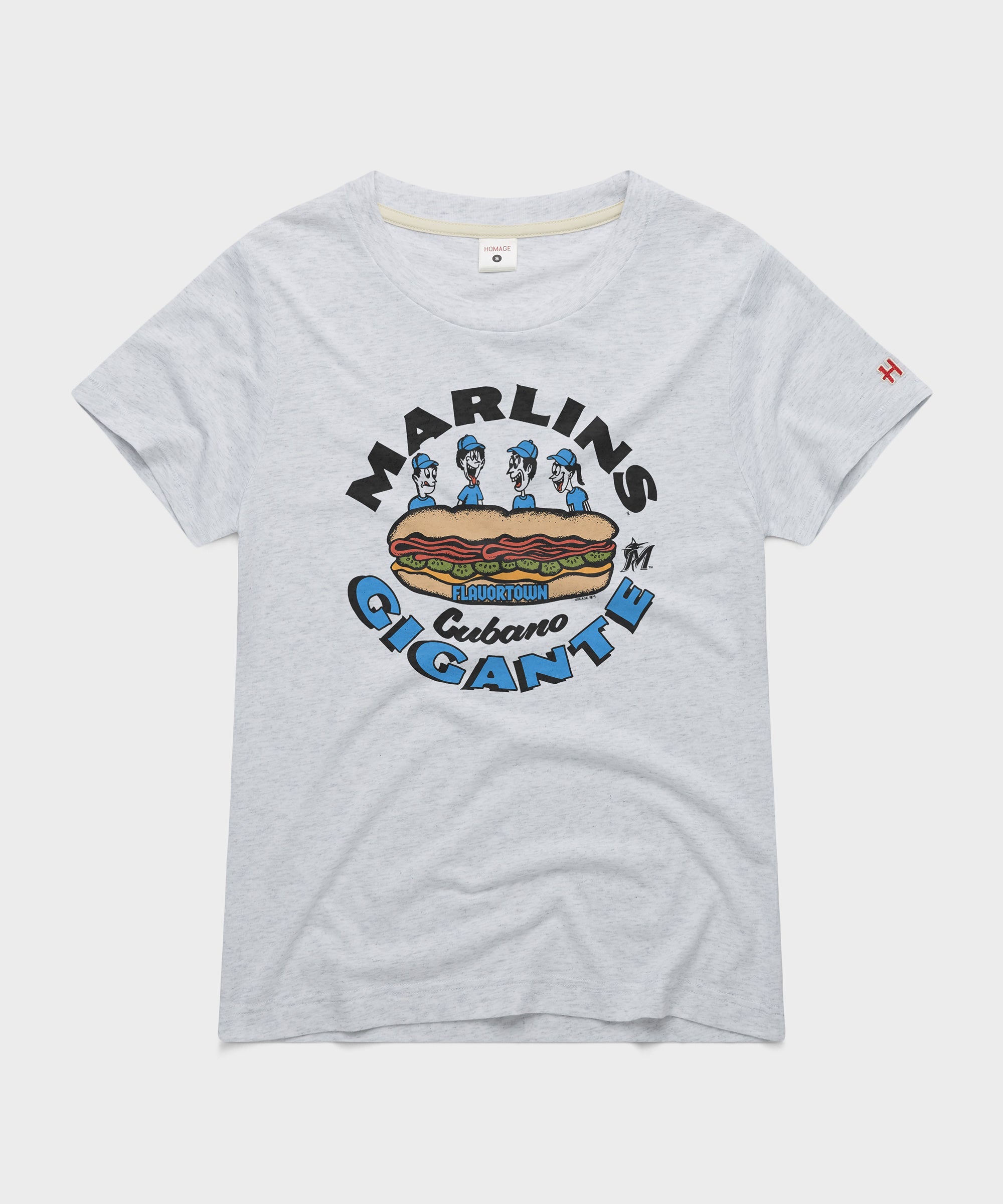 Women's MLB x Flavortown Miami Marlins Ash