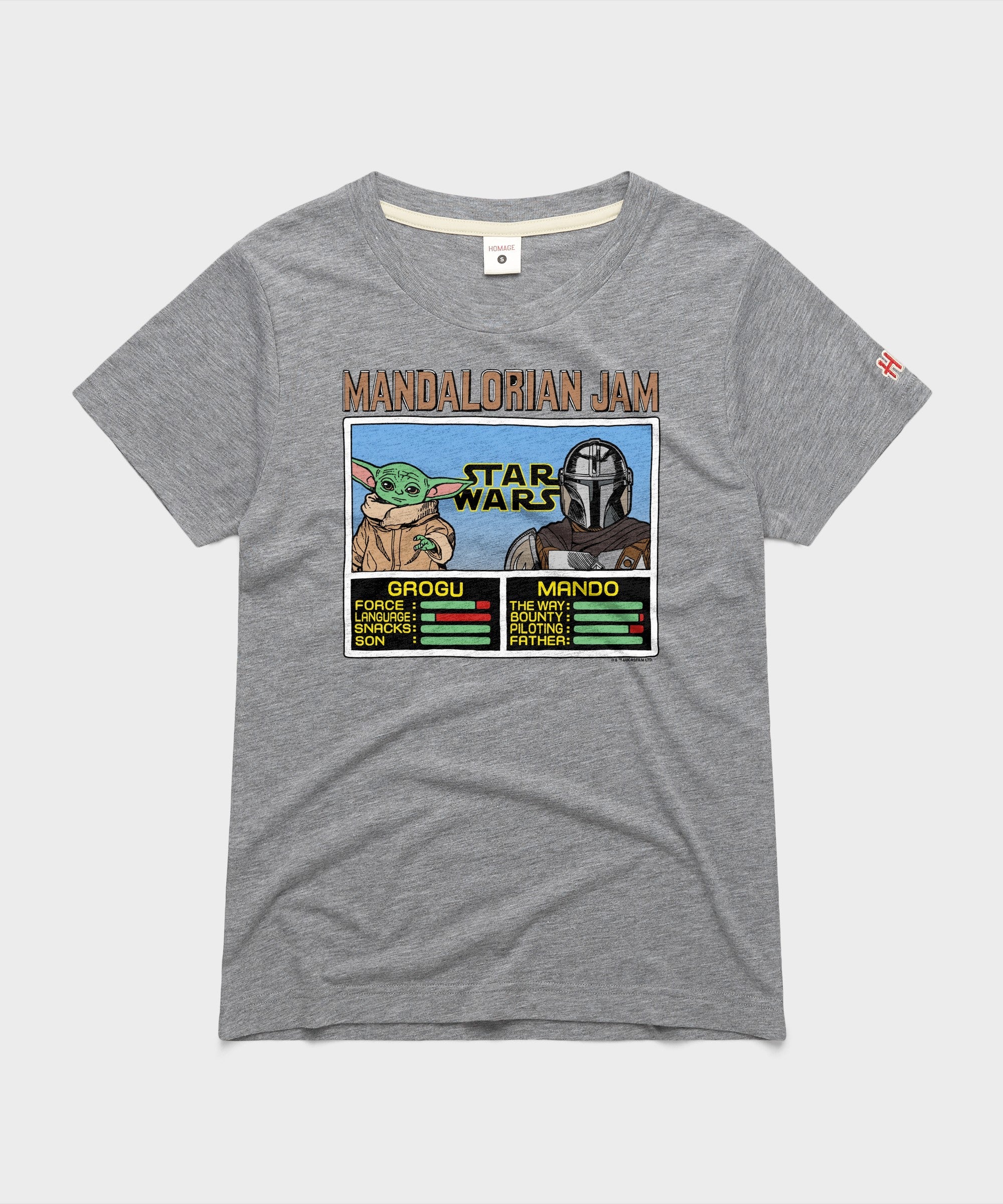 Women's Mandalorian Jam Grogu And Mando